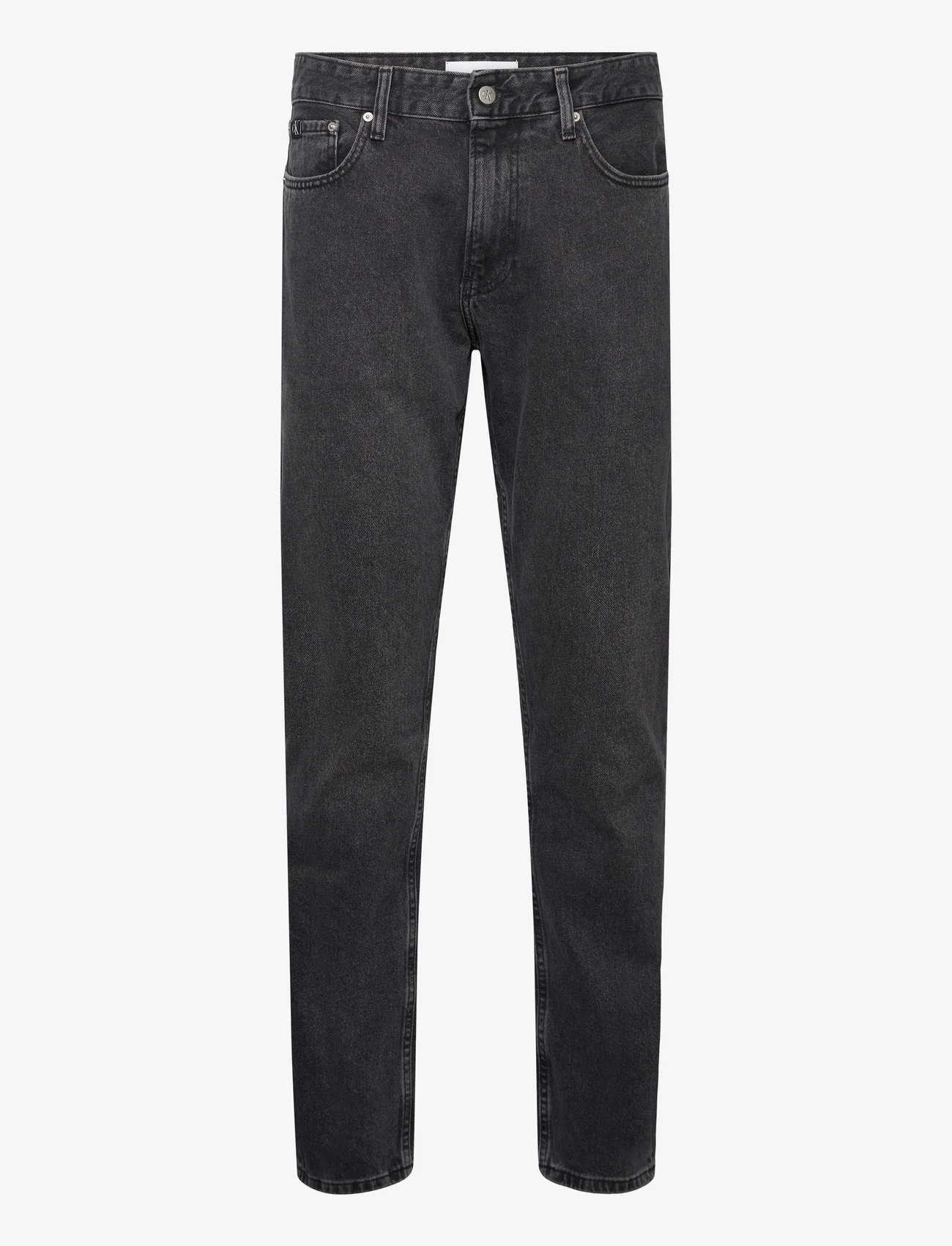 Calvin Klein Jeans - AUTHENTIC STRAIGHT - tavalised teksad - denim black - 0