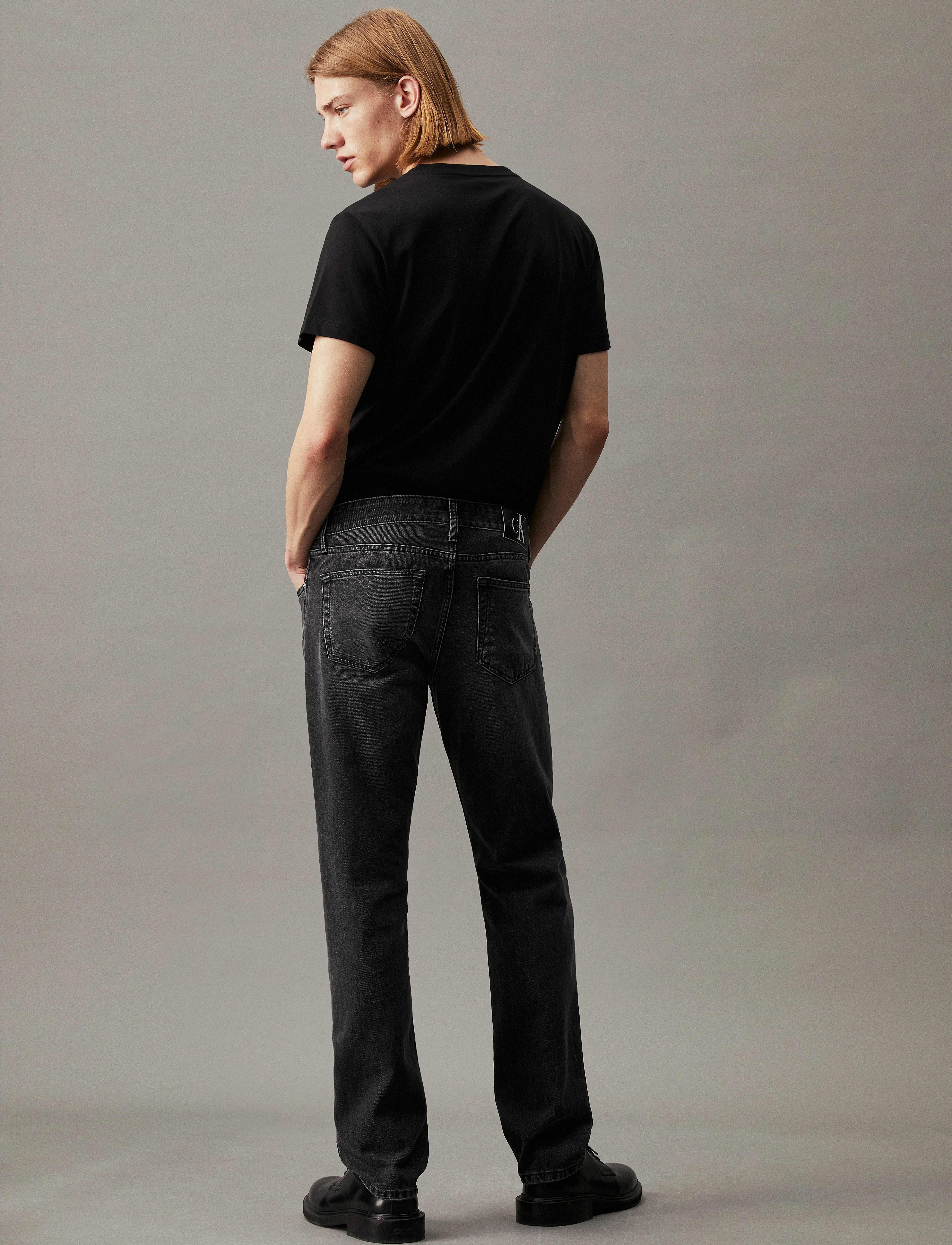 Calvin Klein Jeans - AUTHENTIC STRAIGHT - denim black - 3
