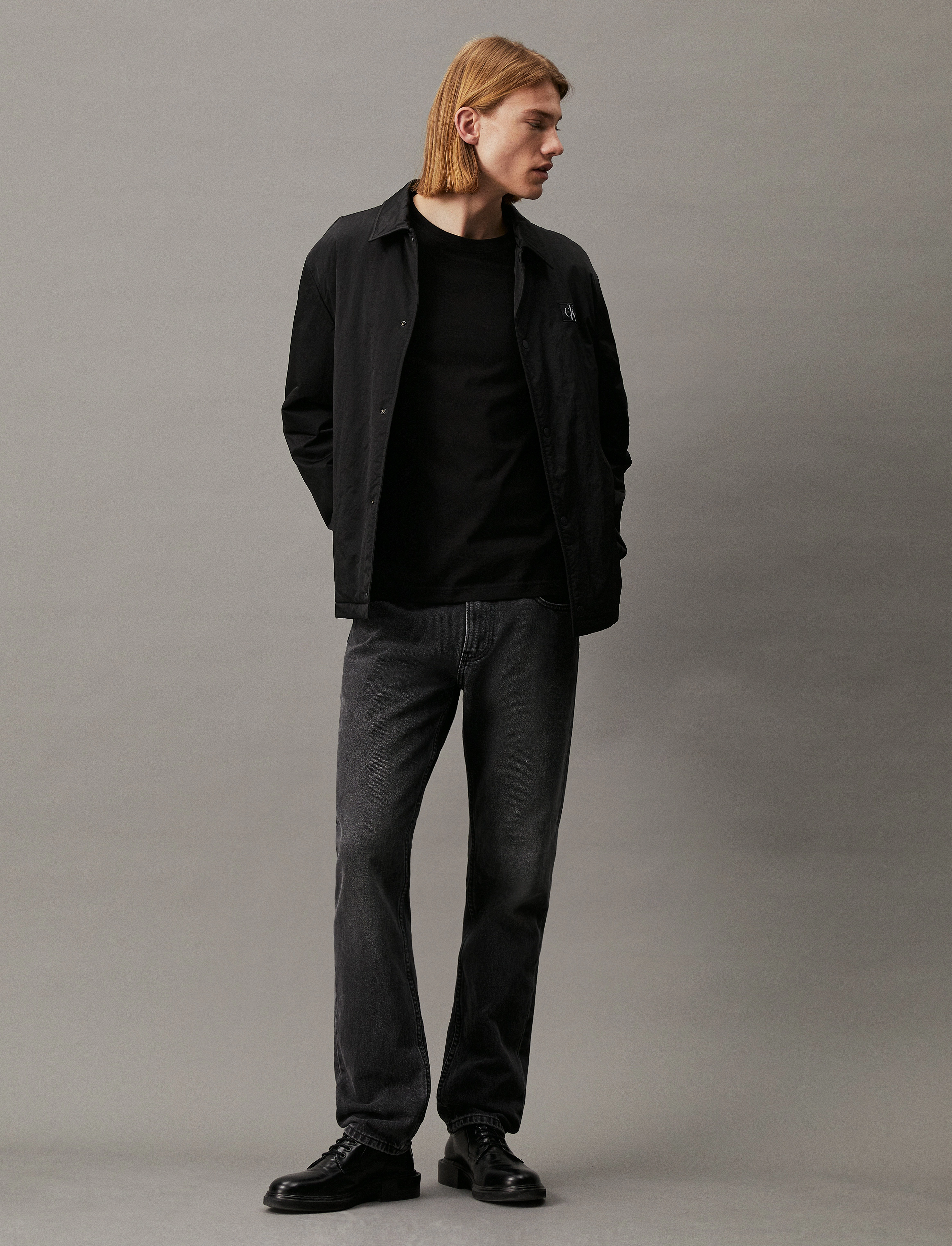 Calvin Klein Jeans - AUTHENTIC STRAIGHT - denim black - 5