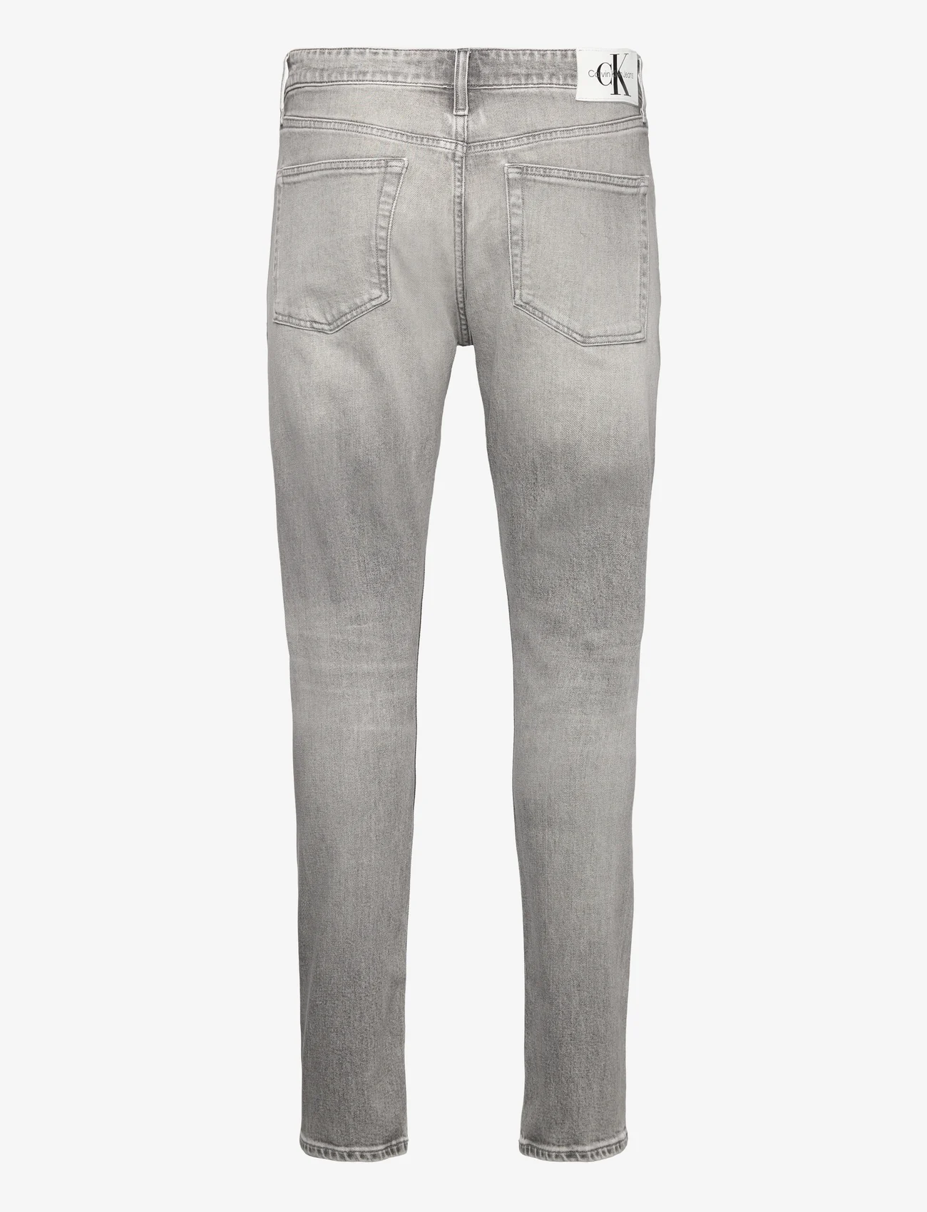 Calvin Klein Jeans - SLIM TAPER - džinsa bikses ar tievām starām - denim grey - 1