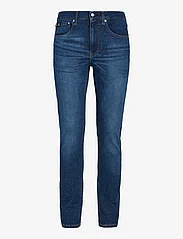 Calvin Klein Jeans - SLIM TAPER - slim jeans - denim dark - 0