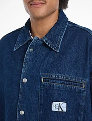 Calvin Klein Jeans - RELAXED SHORT SLEEVE SHIRT - basic overhemden - denim dark - 3