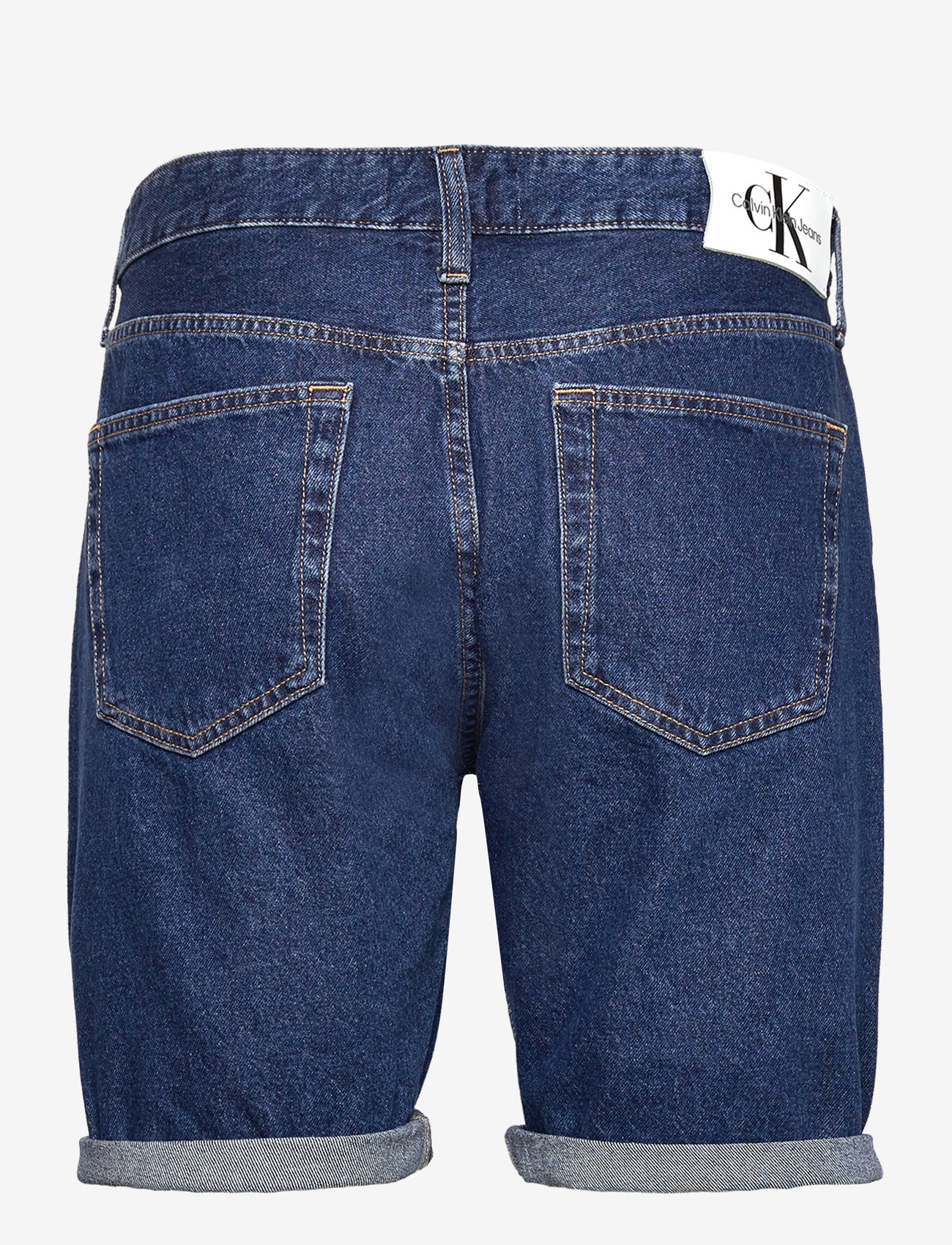 Calvin Klein Jeans - REGULAR SHORT - denim dark - 1