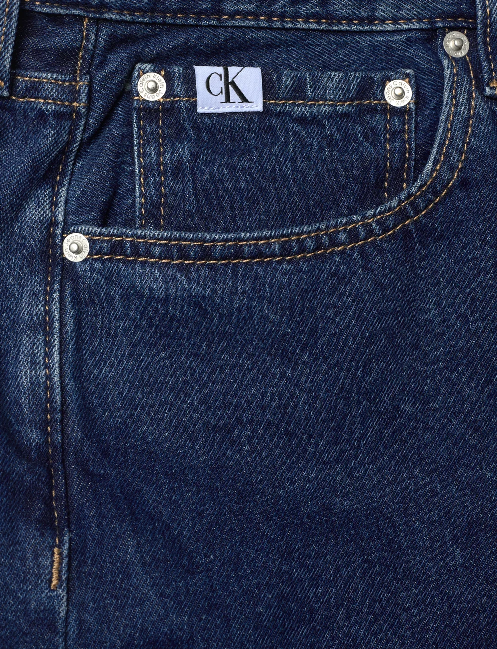 Calvin Klein Jeans - REGULAR SHORT - jorts - denim dark - 2