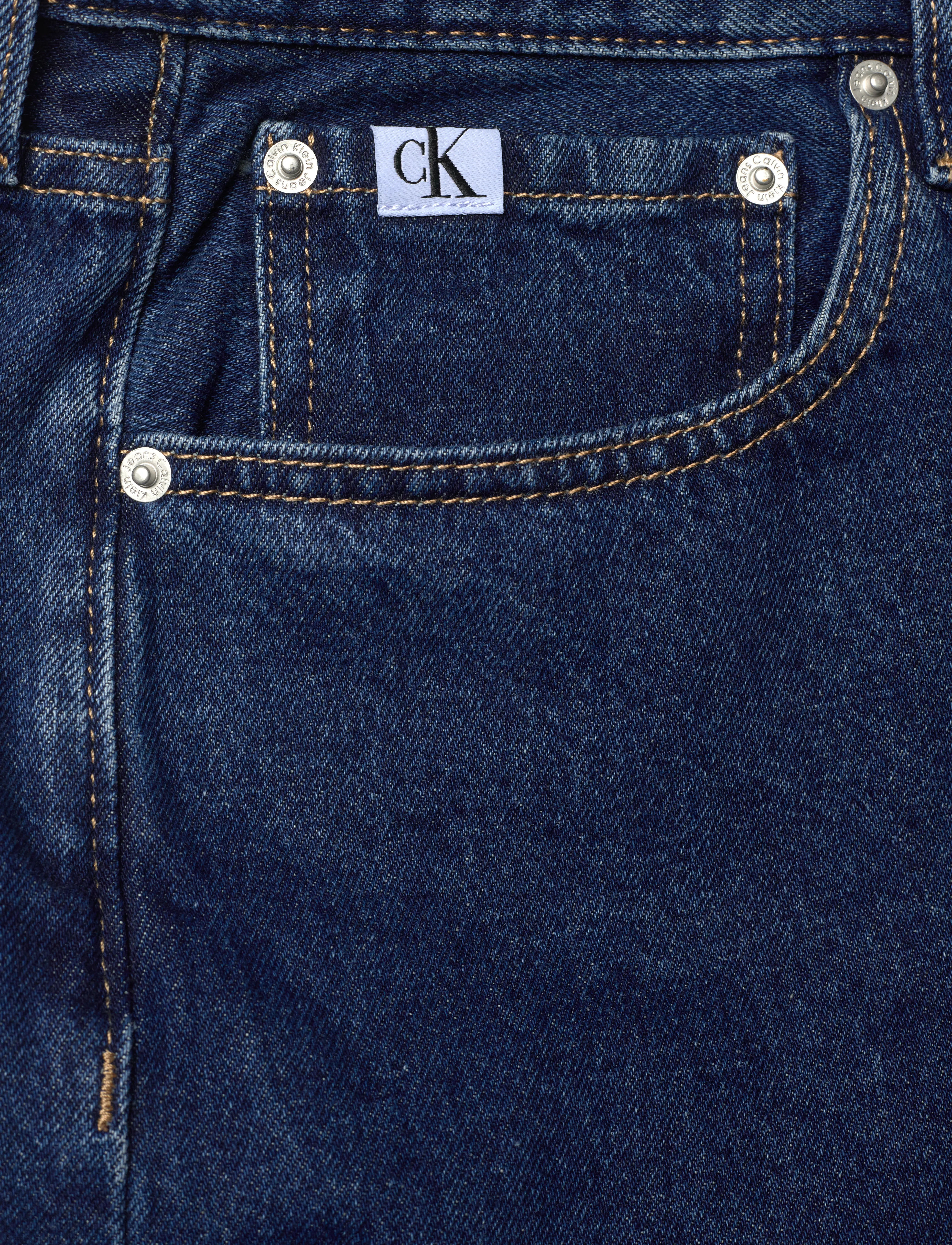 Calvin Klein Jeans - REGULAR SHORT - denim dark - 2