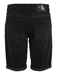 Calvin Klein Jeans - SLIM SHORT - farkkushortsit - denim black - 4