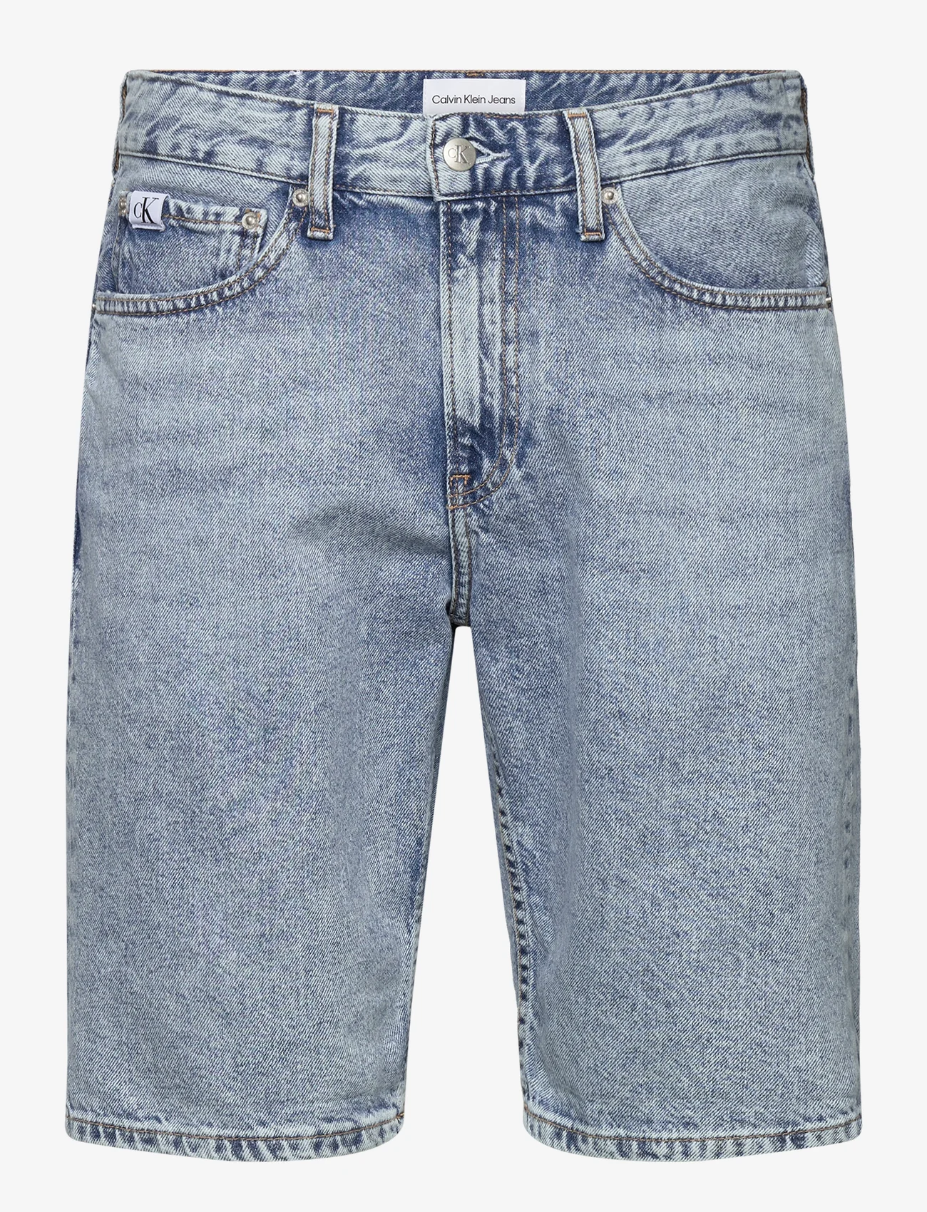 Calvin Klein Jeans - REGULAR SHORT - džinsa šorti - denim light - 0