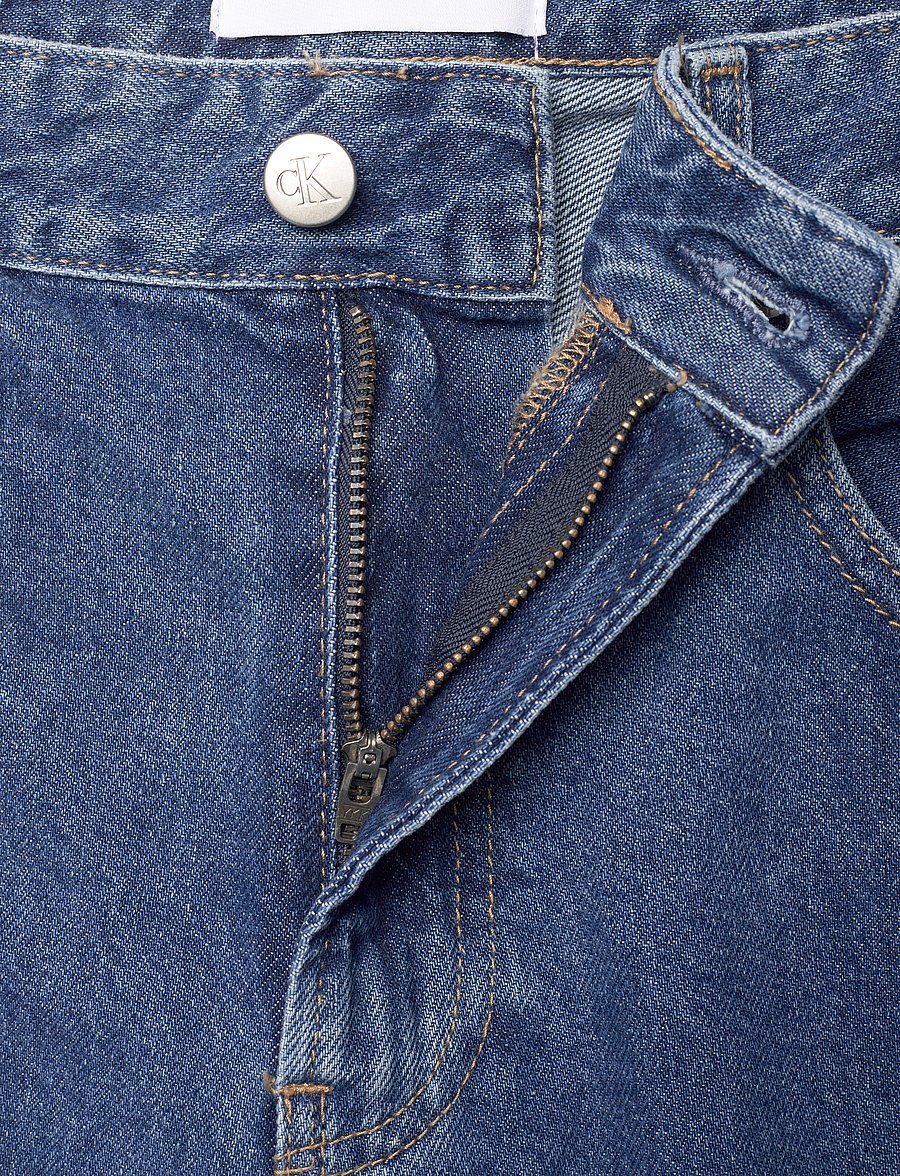 Calvin Klein Jeans - 90S LOOSE SHORT CARGO - denim medium - 3
