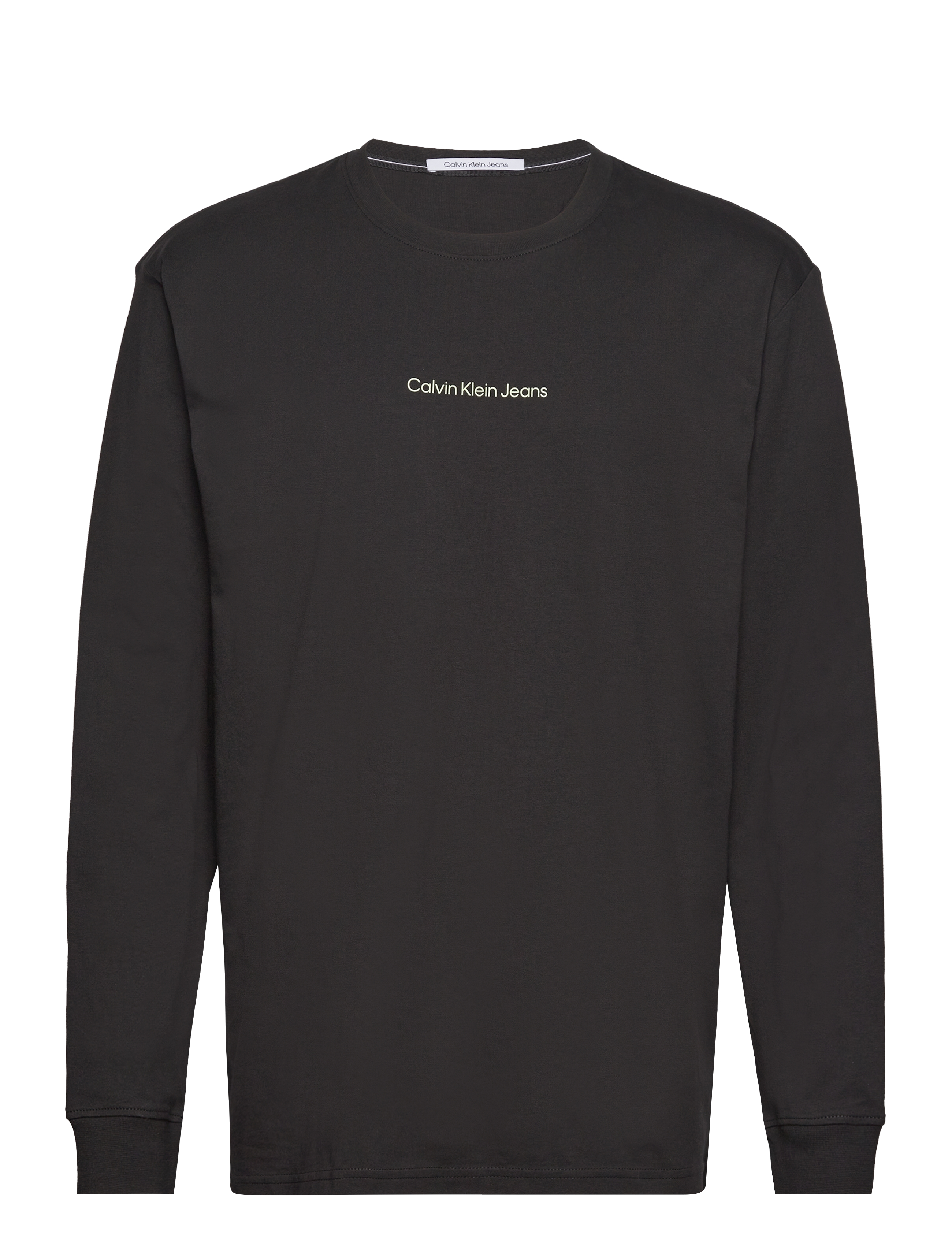 STACKED SLOGAN LS TEE - CK