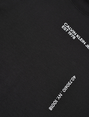 Calvin Klein Jeans - MULTIPLACEMENT TEXT TEE - alhaisimmat hinnat - ck black - 2