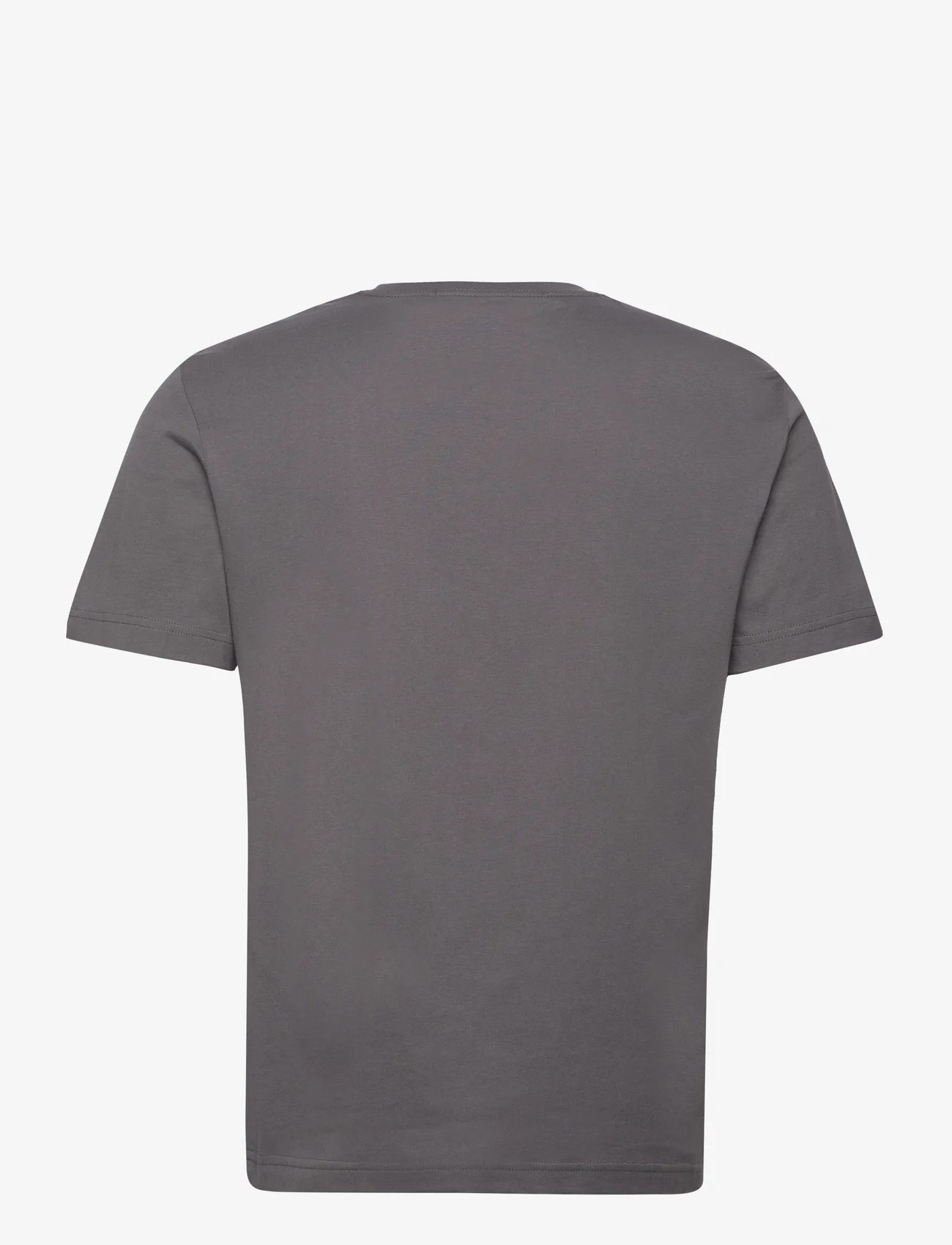 Calvin Klein Jeans - MULTIPLACEMENT TEXT TEE - kortärmade t-shirts - dark grey - 1
