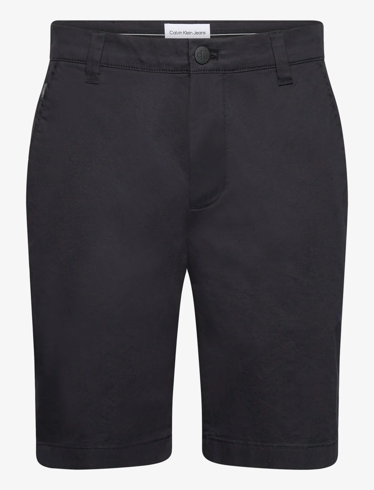 Calvin Klein Jeans - SLIM CHINO SHORT - „chino“ stiliaus šortai - ck black - 0