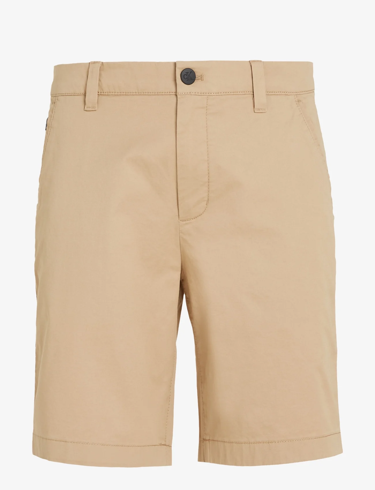 Calvin Klein Jeans - SLIM CHINO SHORT - chinos shorts - travertine - 0