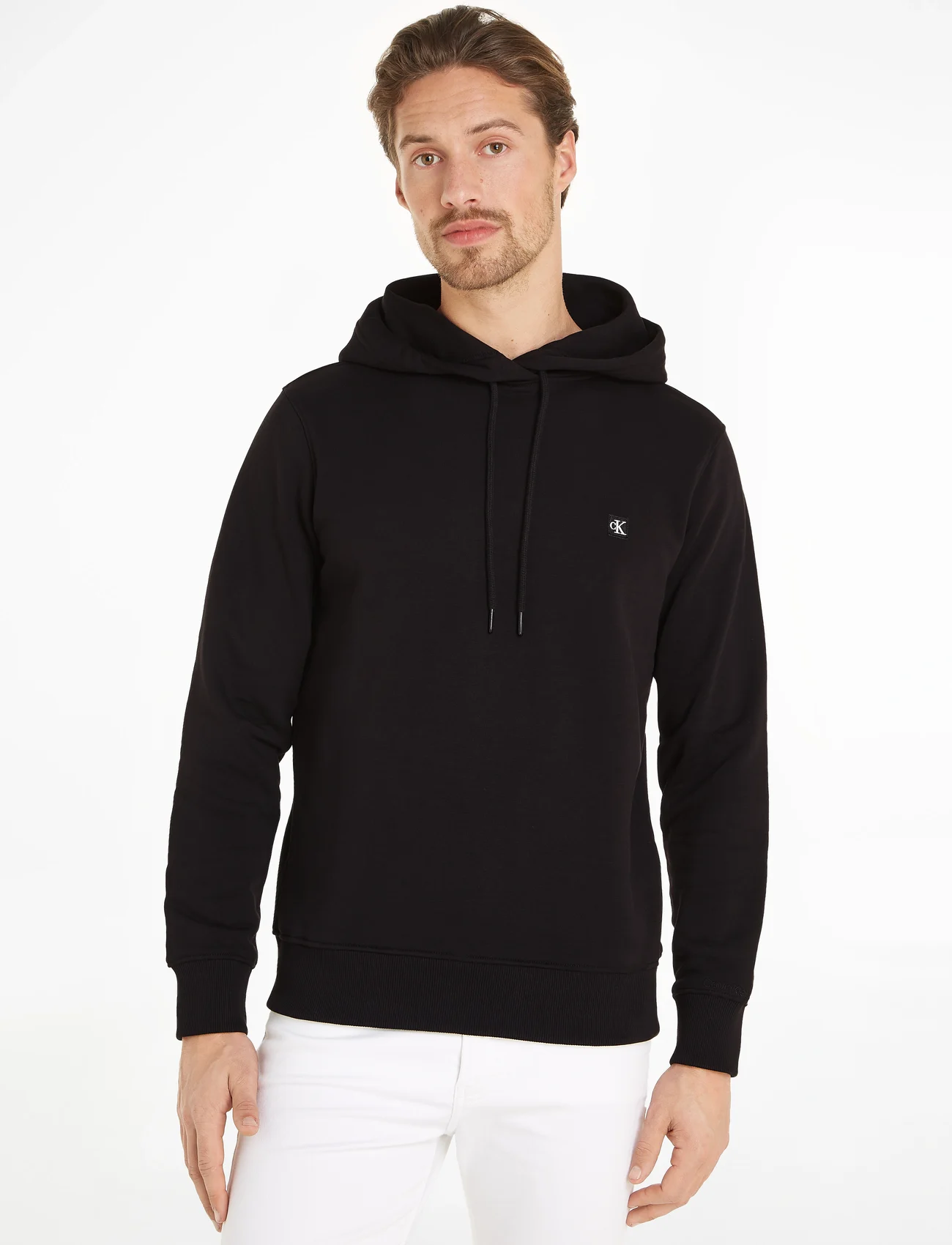 Calvin Klein Jeans - CK EMBRO BADGE HOODIE - hoodies - ck black - 1