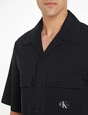 Calvin Klein Jeans - SEERSUCKER SS SHIRT - basic krekli - ck black - 3