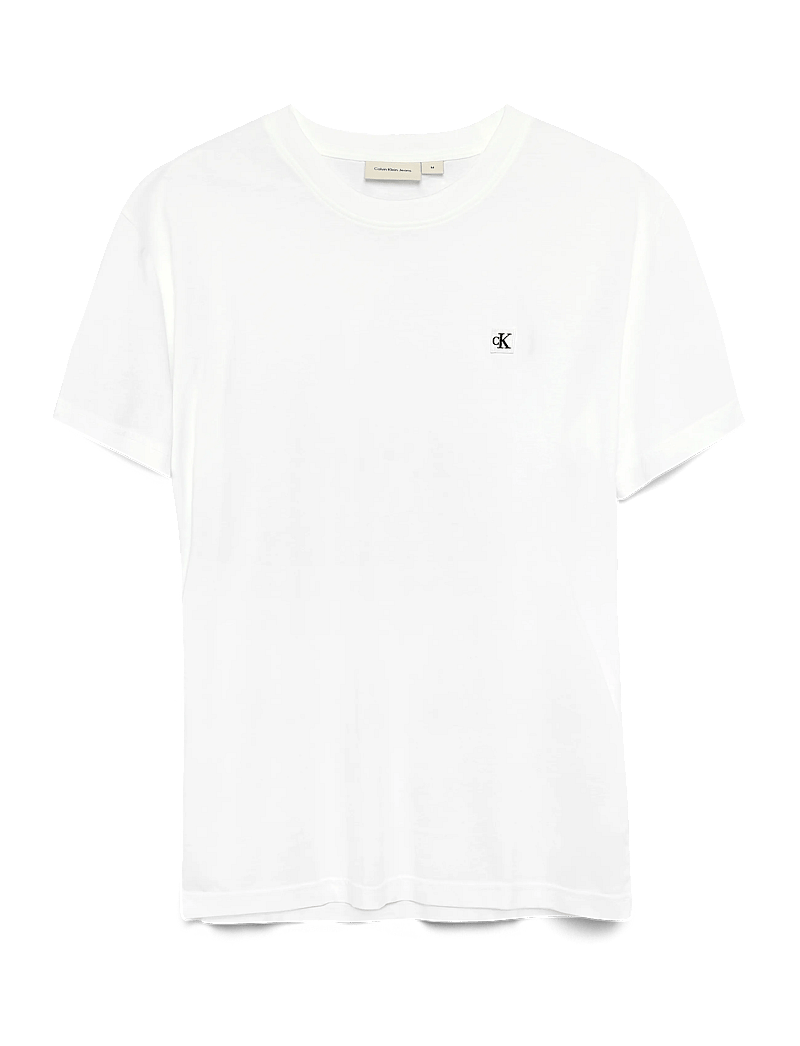Calvin Klein Jeans - CK EMBRO BADGE TEE - lühikeste varrukatega t-särgid - bright white - 1