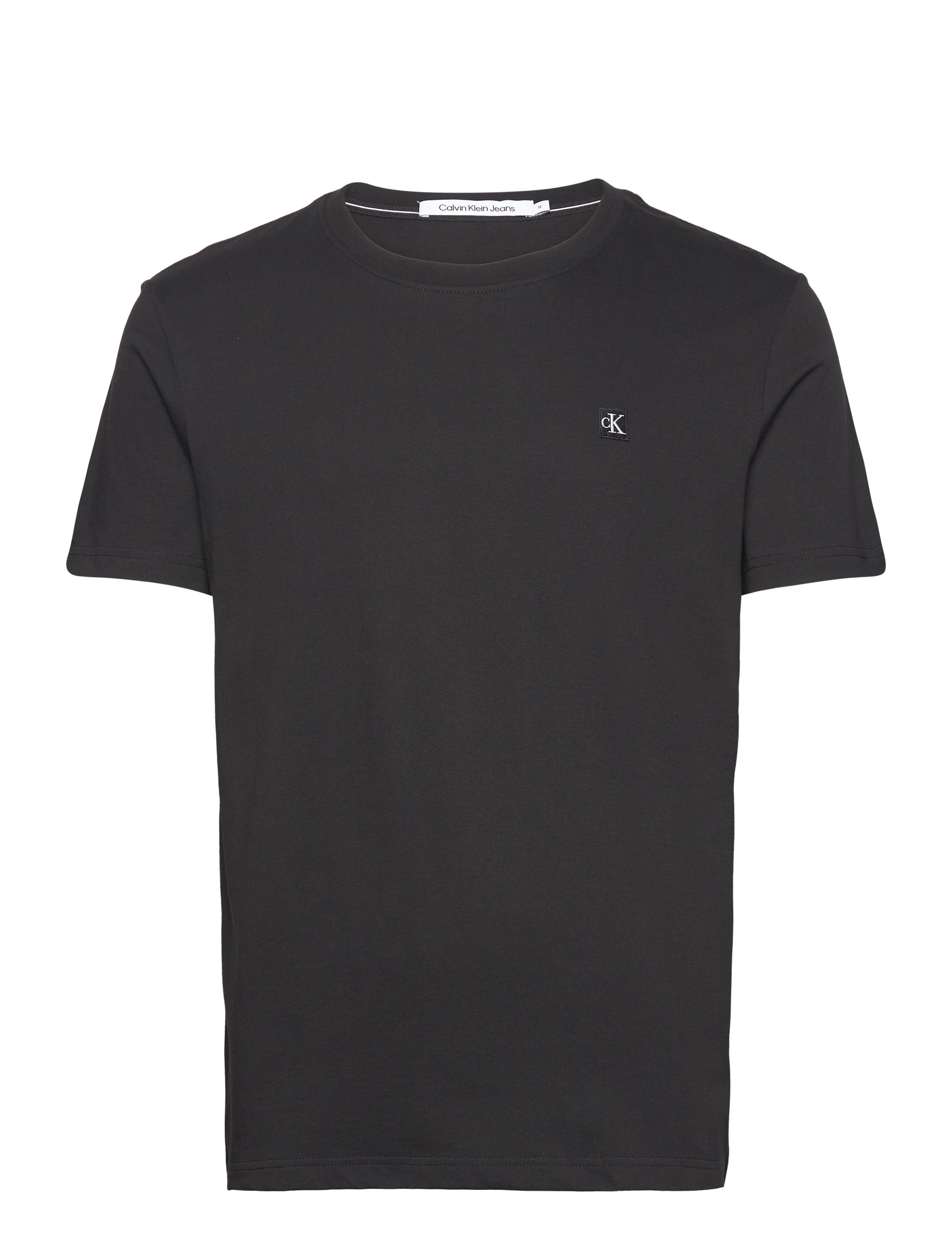 Calvin Klein Jeans CK EMBRO BADGE TEE - T-särgid - CK BLACK / black
