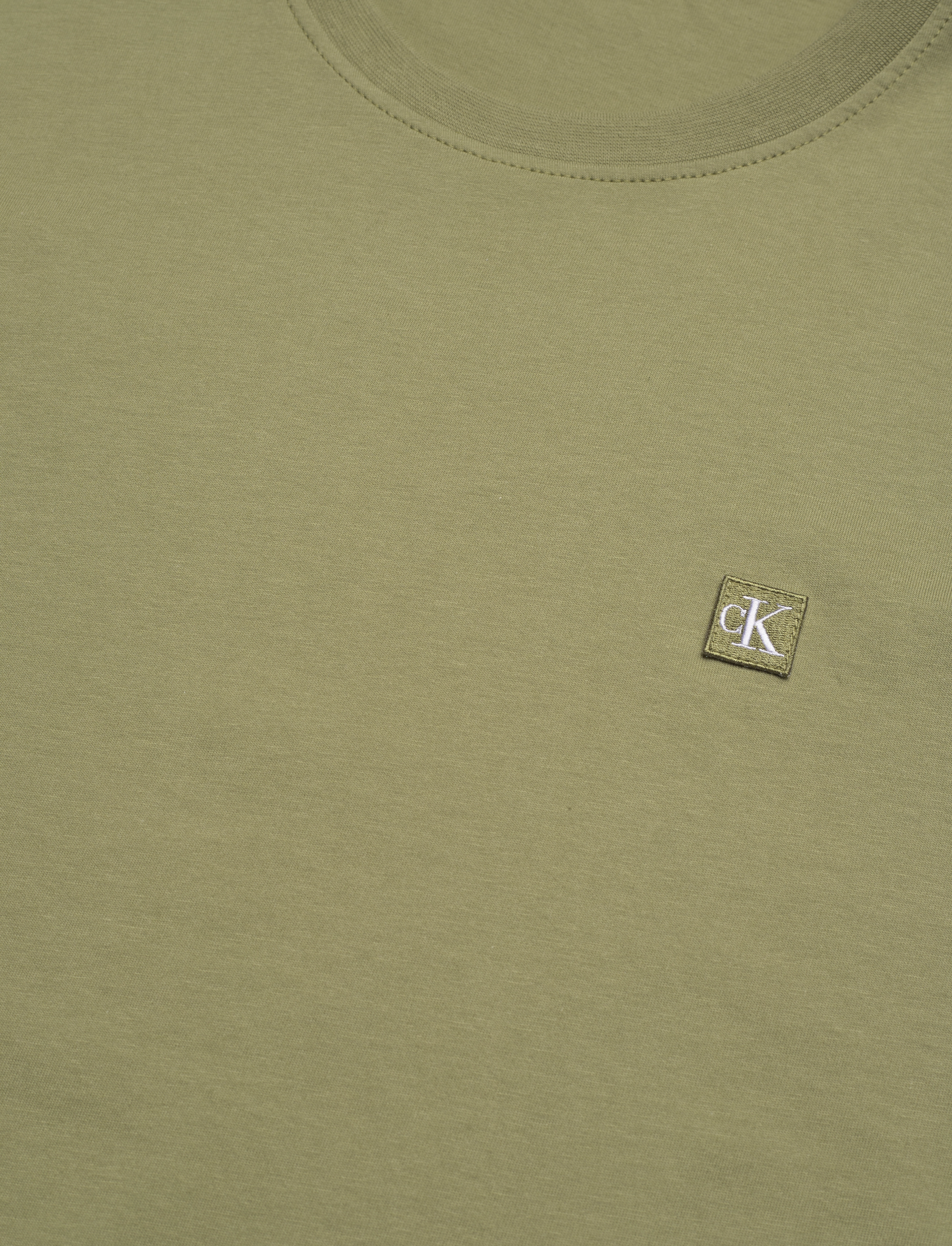 Calvin Klein Jeans - CK EMBRO BADGE TEE - laveste priser - dark juniper - 5