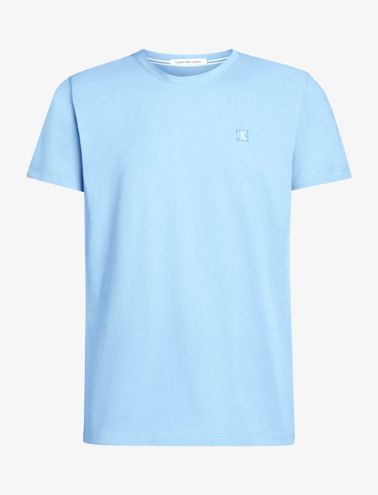 Calvin Klein Jeans - CK EMBRO BADGE TEE - basic t-shirts - dusk blue - 0