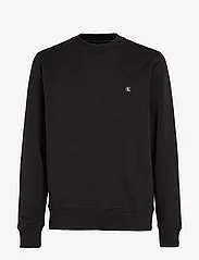 Calvin Klein Jeans - CK EMBRO BADGE CREW NECK - sportiska stila džemperi - ck black - 1