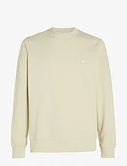 Calvin Klein Jeans - CK EMBRO BADGE CREW NECK - sweatshirts - green haze - 0