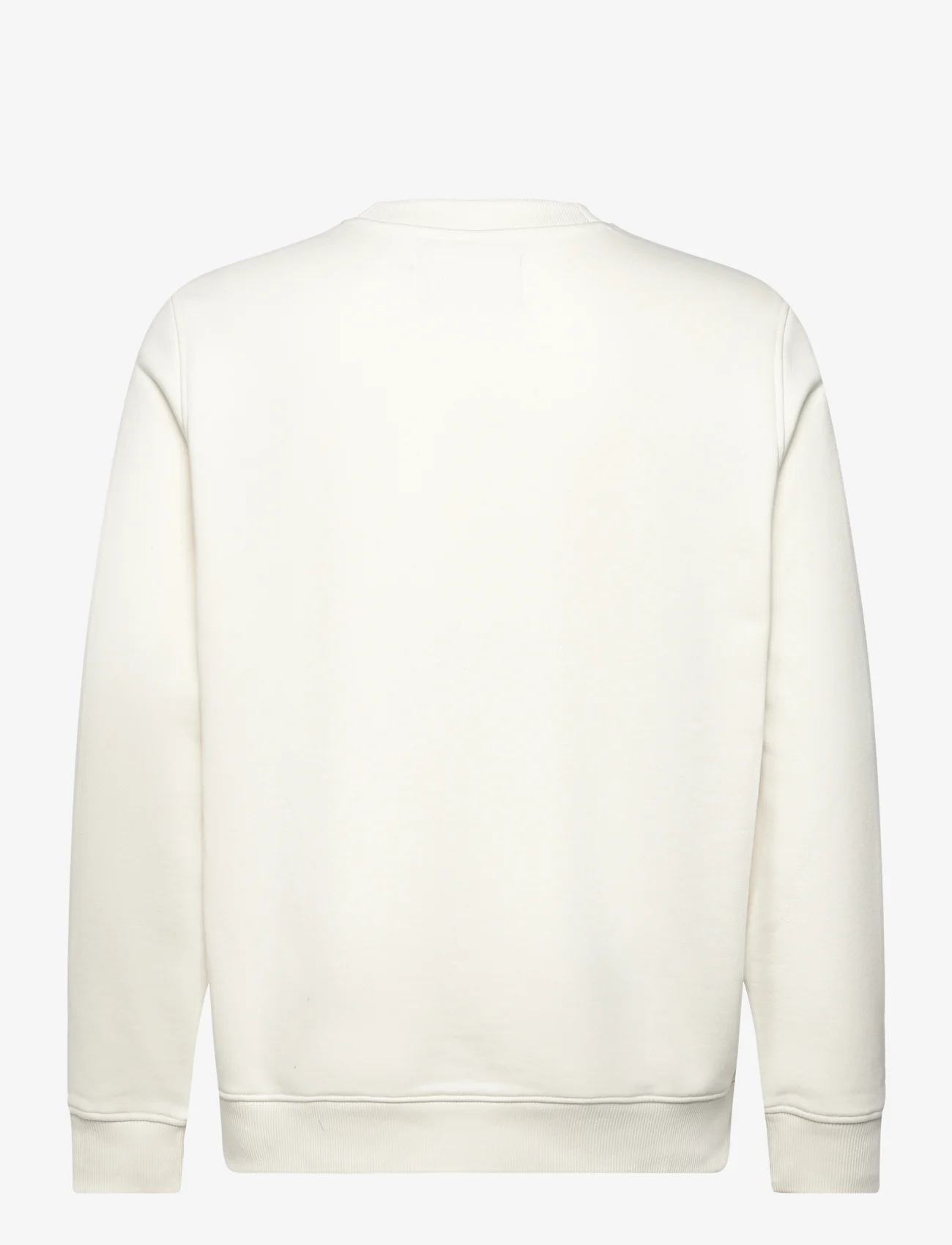 Calvin Klein Jeans - CK EMBRO BADGE CREW NECK - sweatshirts - ivory - 1