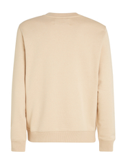 Calvin Klein Jeans - CK EMBRO BADGE CREW NECK - sportiska stila džemperi - warm sand - 4