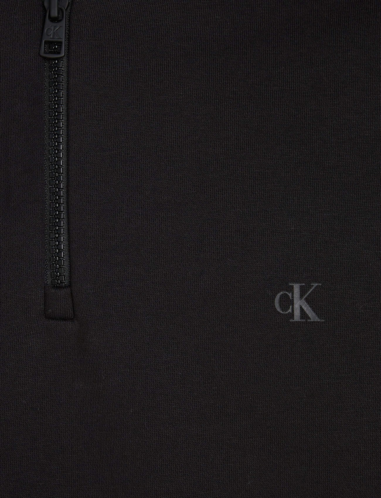 Calvin Klein Jeans - COLORBLOCK HALF ZIP - ck black - 5