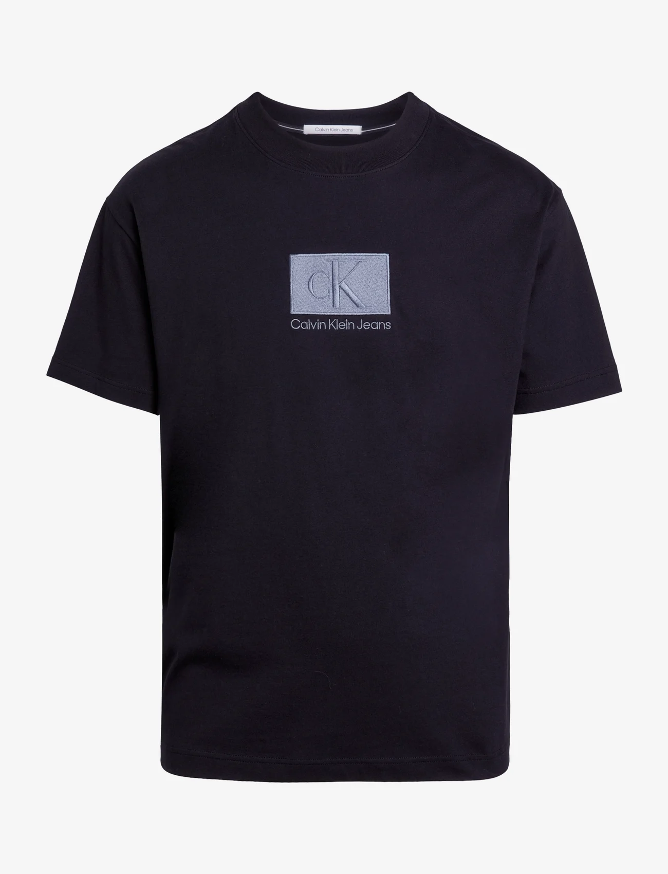 Calvin Klein Jeans - EMBROIDERY PATCH TEE - basic t-shirts - ck black - 0