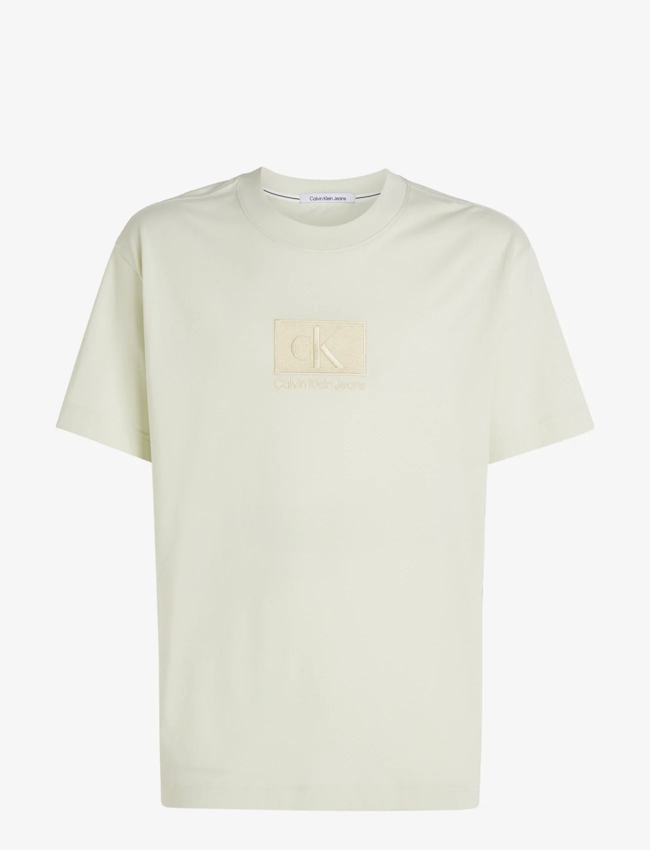 Calvin Klein Jeans - EMBROIDERY PATCH TEE - basic t-krekli - icicle - 0