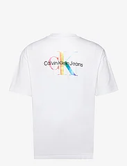 Calvin Klein Jeans - MONOLOGO GRAPHIC OVERSIZED TEE - kortærmede t-shirts - bright white - 1