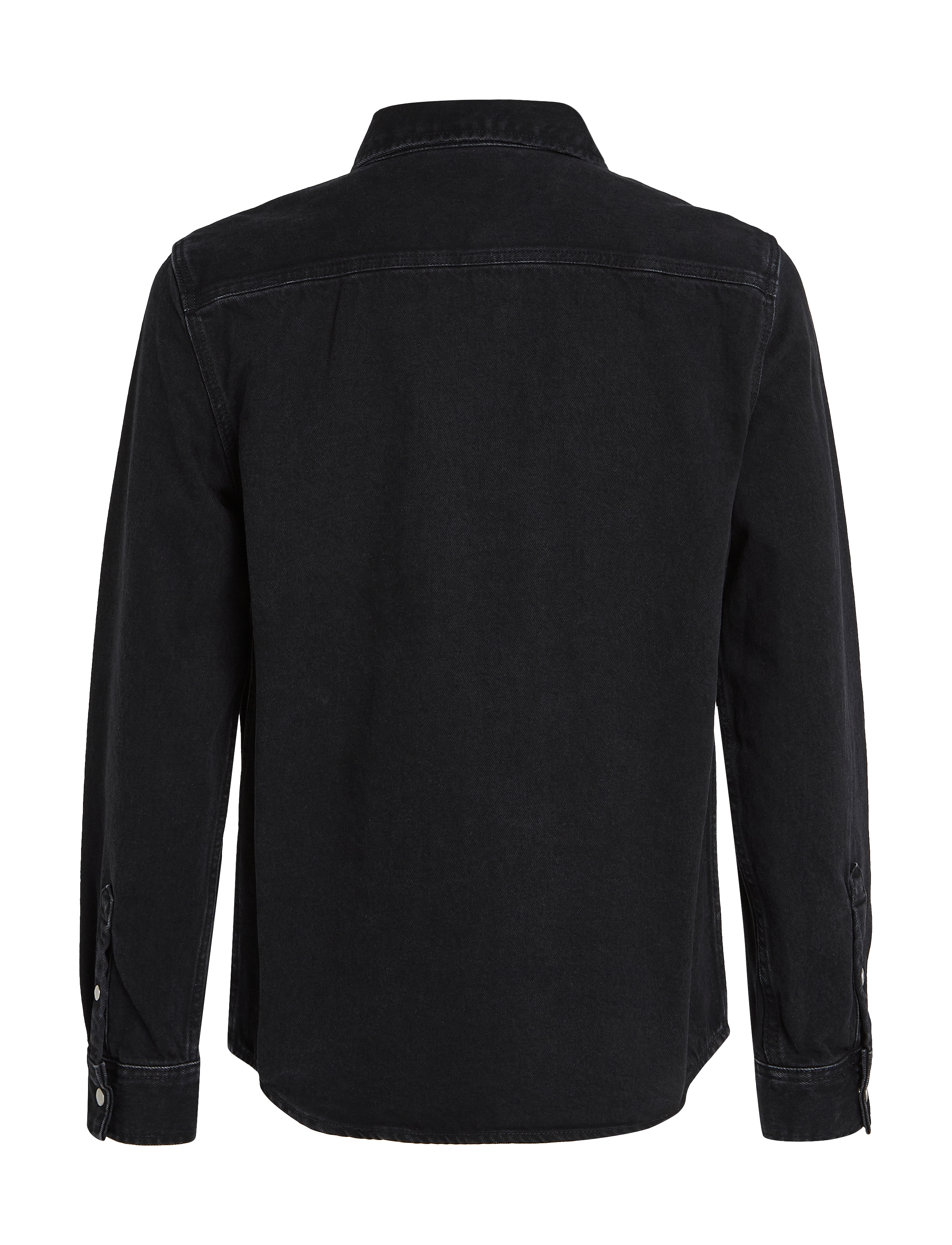 Calvin Klein Jeans - REGULAR LINEAR SHIRT - denim black - 2