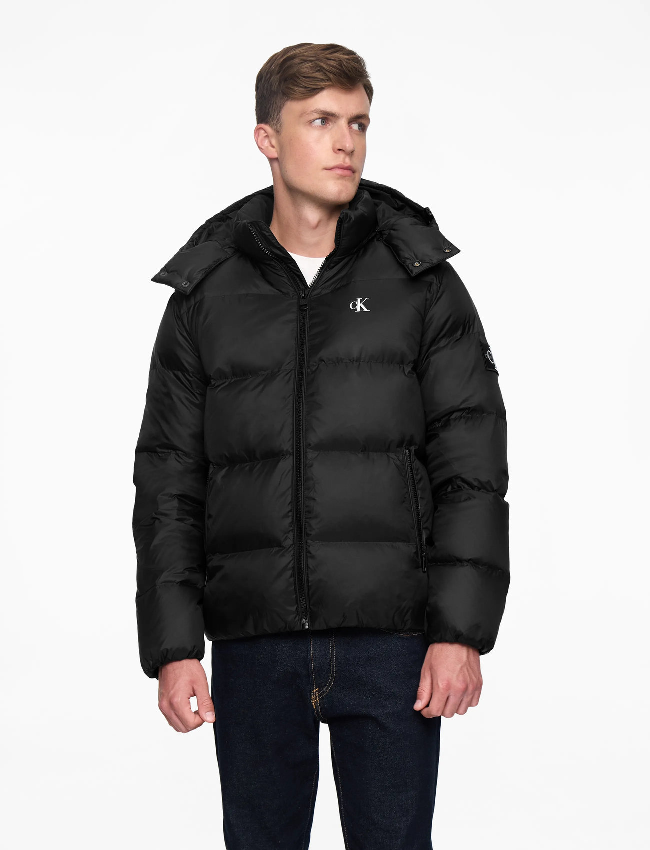 Calvin Klein Jeans - ESSENTIALS DOWN JACKET - winterjacken - ck black - 0