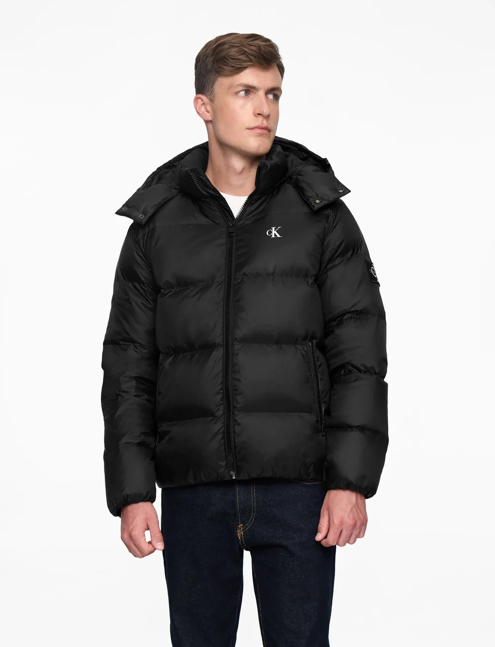 Calvin Klein Jeans - ESSENTIALS DOWN JACKET - winterjacken - ck black - 0