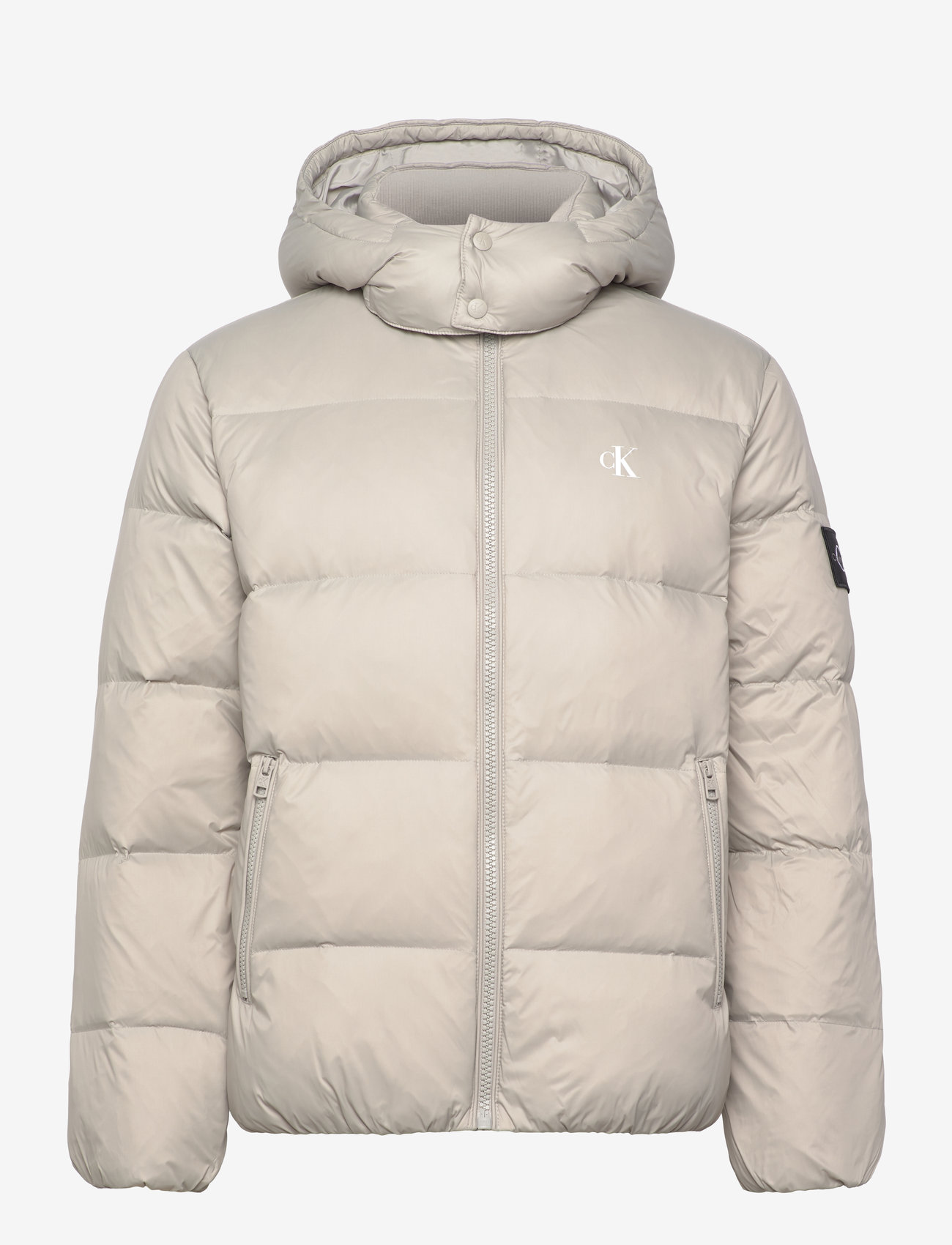 Calvin Klein Jeans - ESSENTIALS DOWN JACKET - efterårsjakker - flint gray - 0