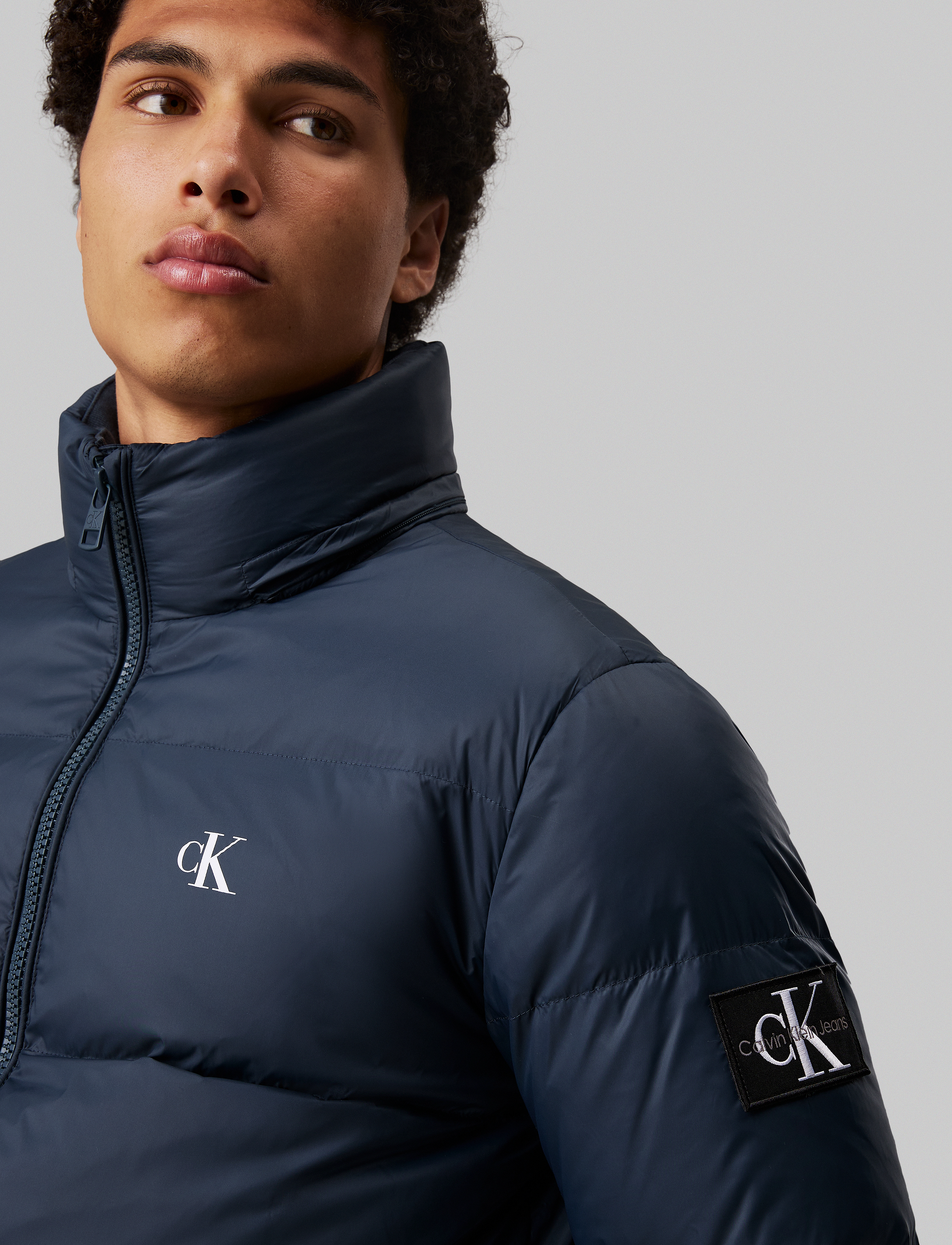 Calvin Klein Jeans - ESSENTIALS DOWN JACKET - Žieminės striukės - ink - 3