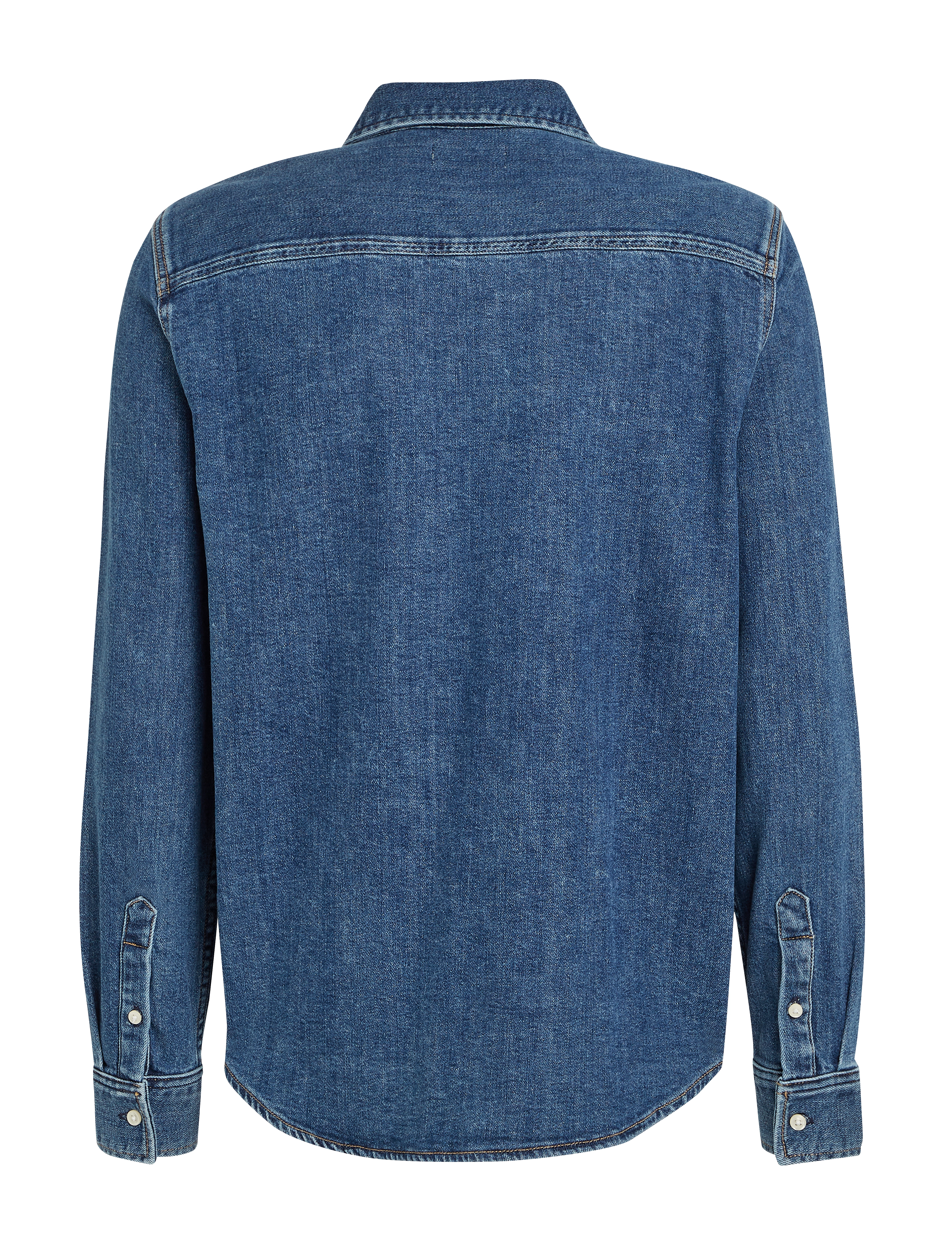 Calvin Klein Jeans - SLIM DENIM SHIRT - denim dark - 4