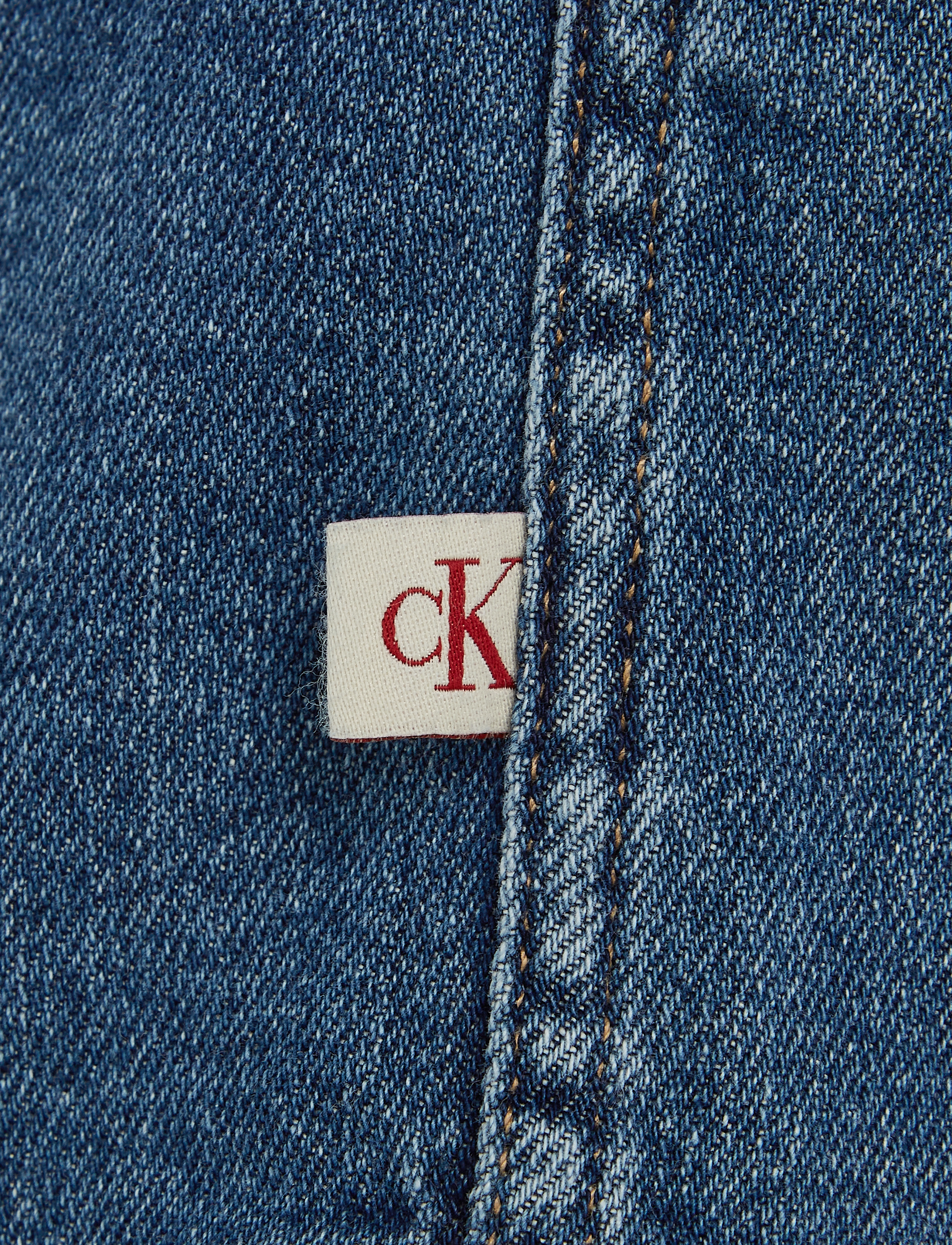 Calvin Klein Jeans - SLIM DENIM SHIRT - denim dark - 5