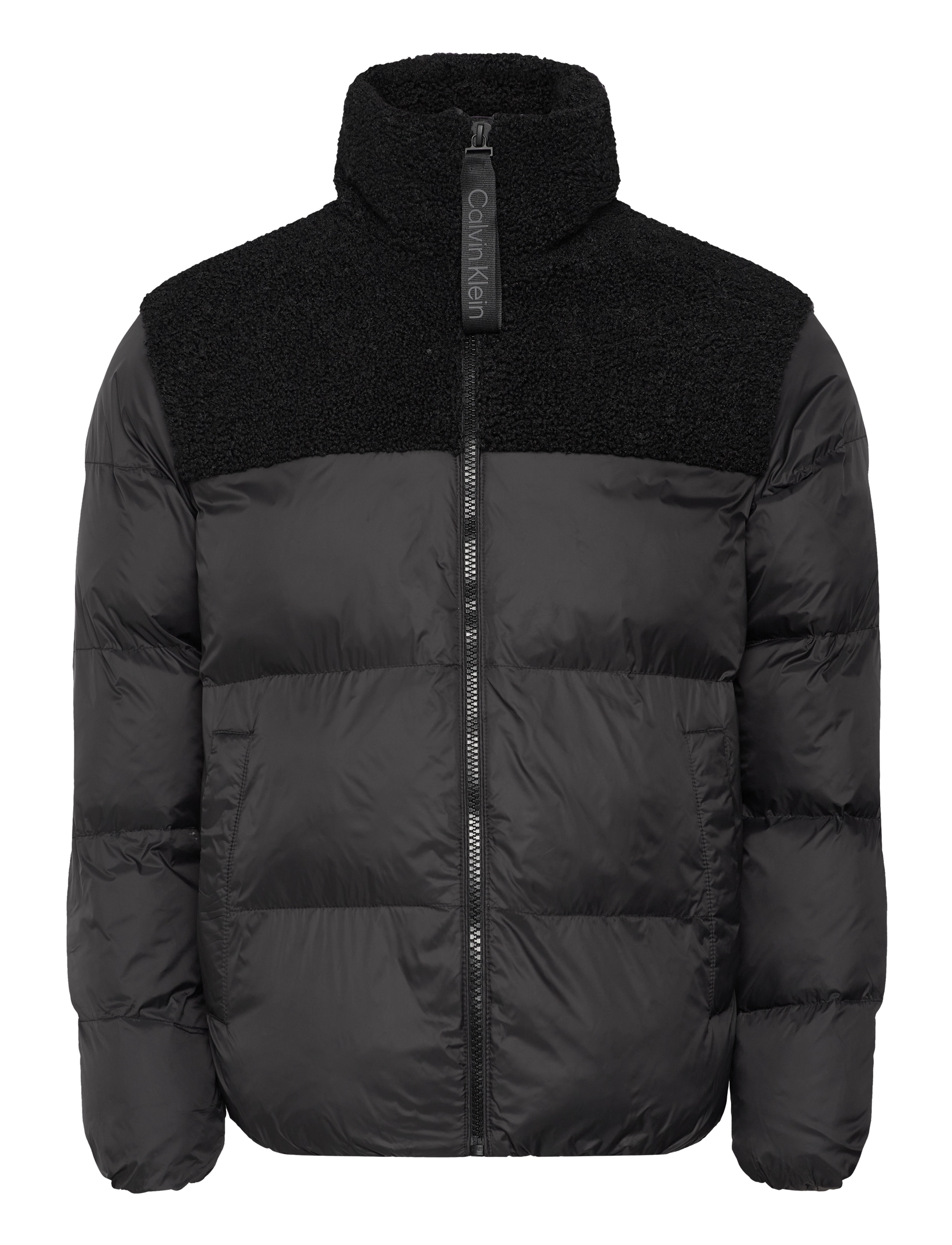 Calvin Klein Jeans - SHERPA PUFFER JACKET - ck black - 1