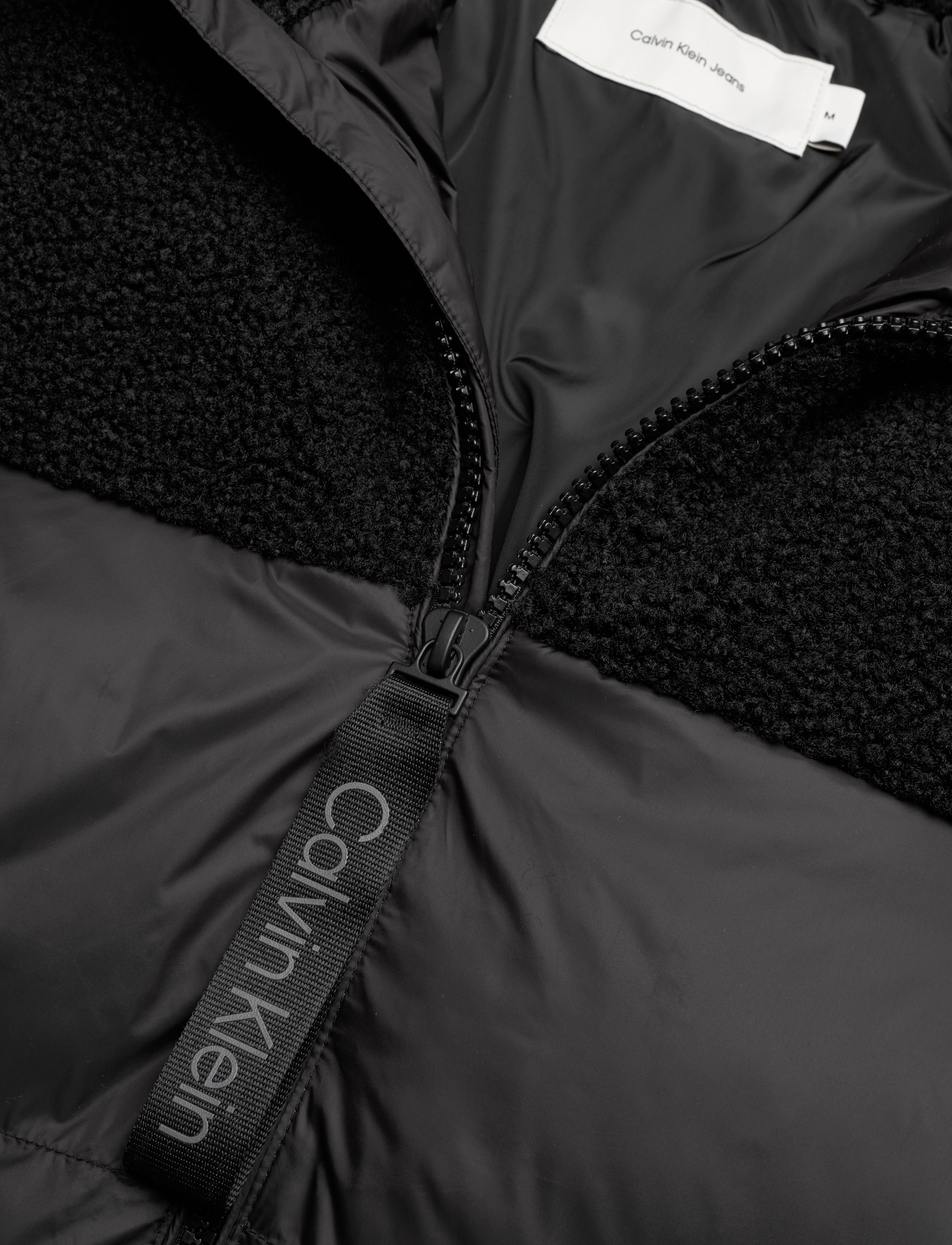 Calvin Klein Jeans - SHERPA PUFFER JACKET - ck black - 5