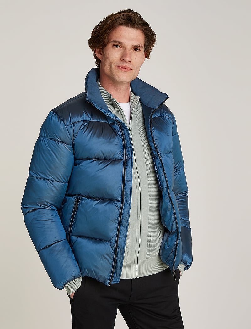 Shiny Puffer Calvin Klein Mens Padded Jacket Calvin Klein Jeans