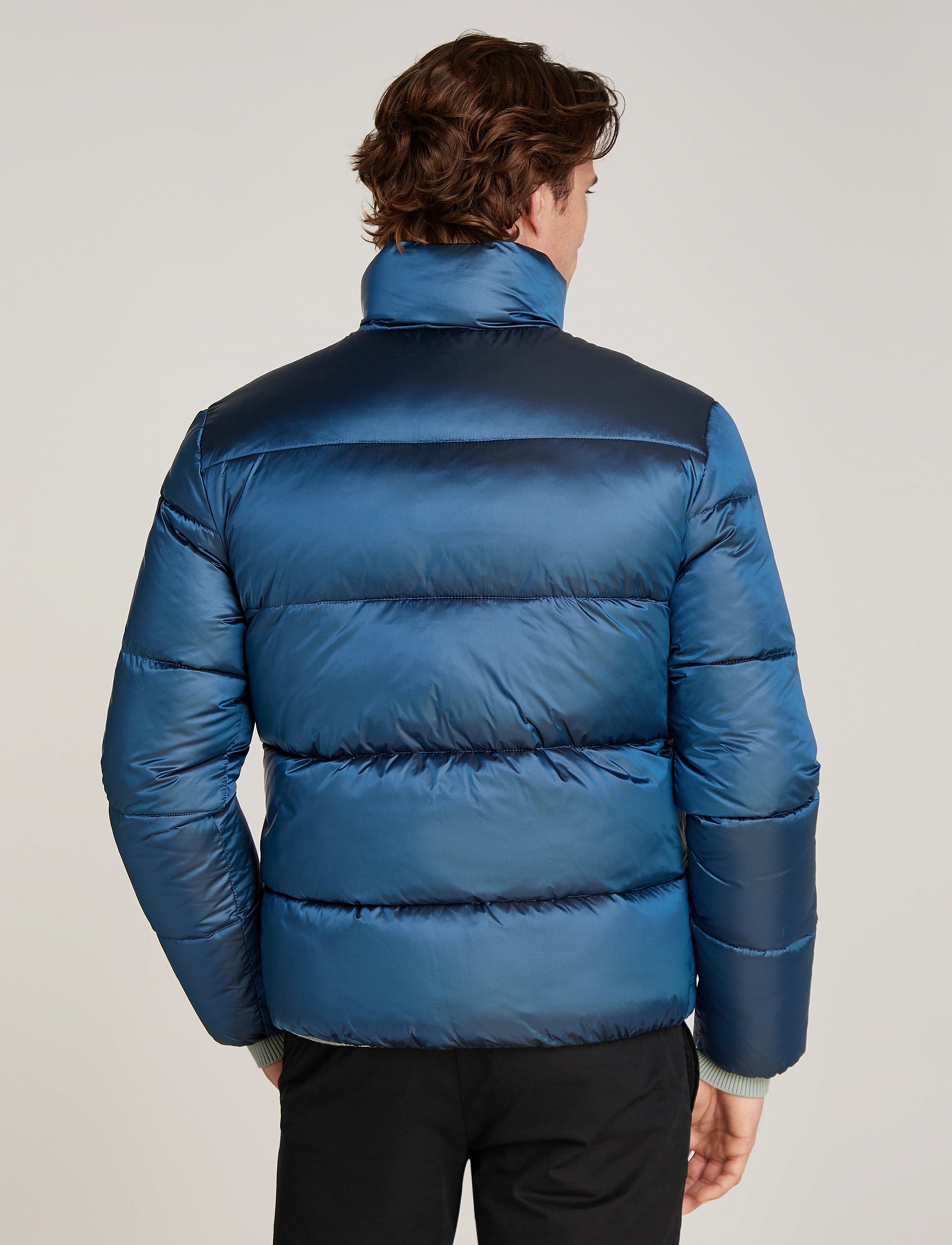Calvin Klein Jeans - TWO TONE PUFFER JACKET - china blue / ck black - 2