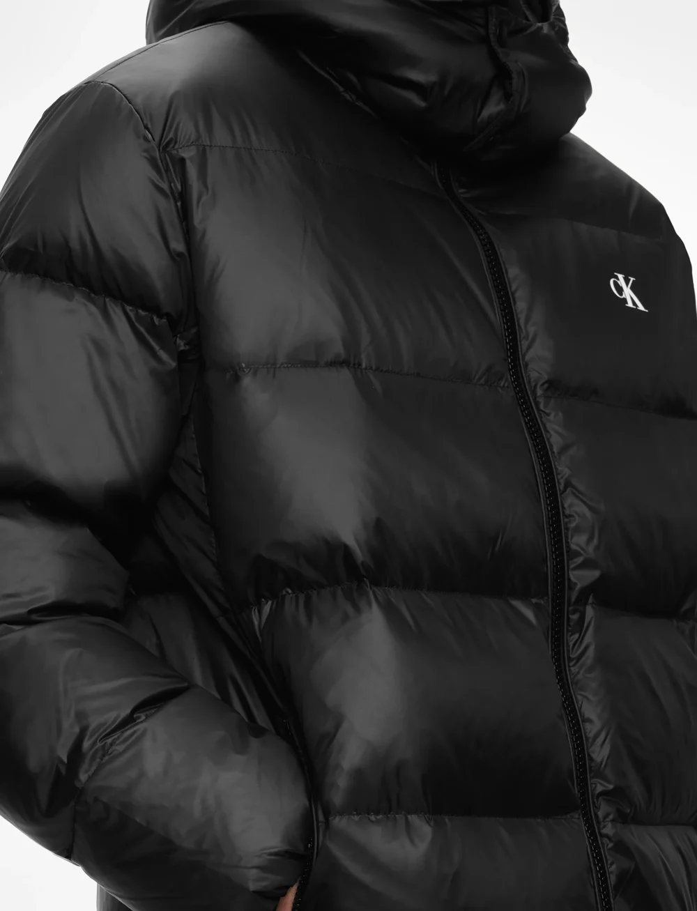 Calvin Klein Jeans - ESSENTIALS DOWN LONG PARKA - vinterjackor - ck black - 5