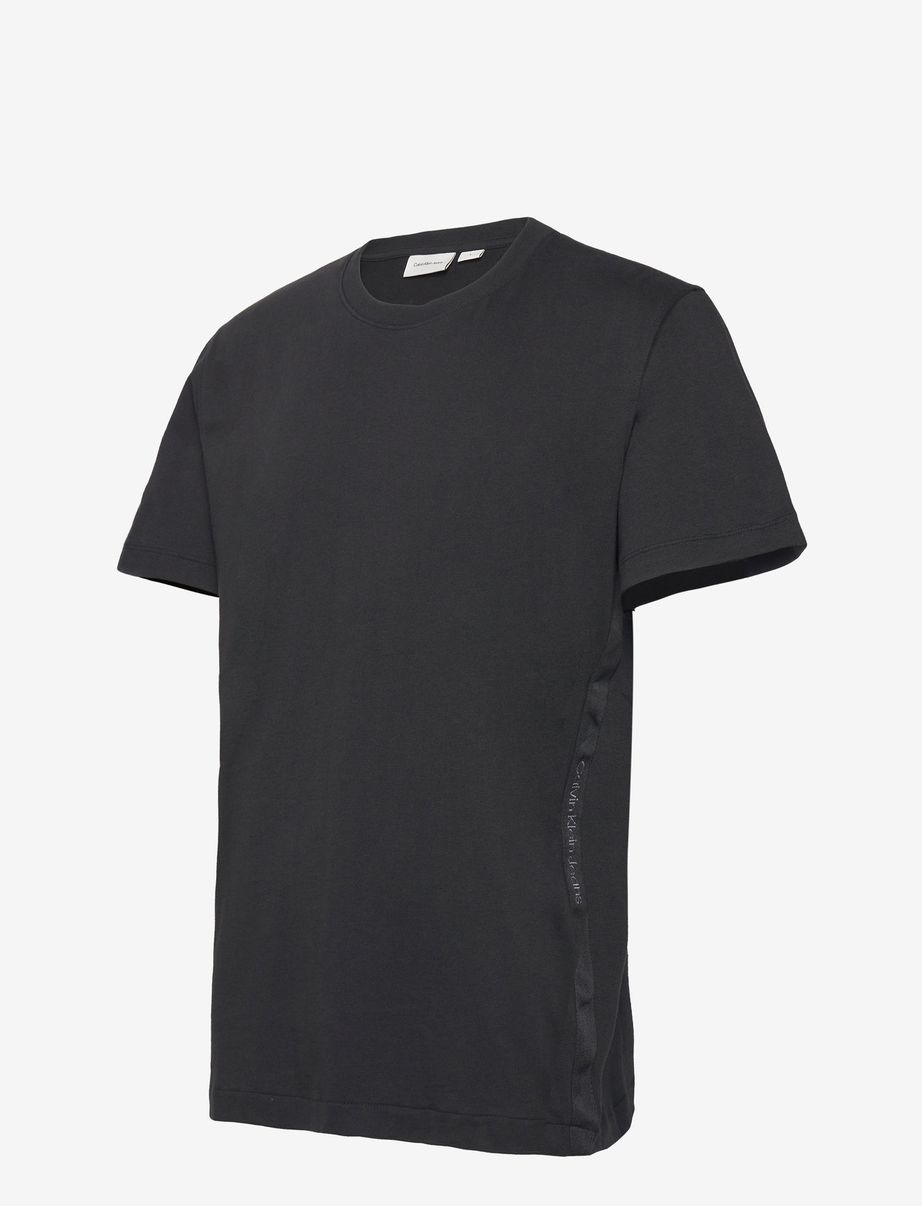Calvin Klein Jeans - LOGO TAPE TEE - kurzärmelig - ck black - 3