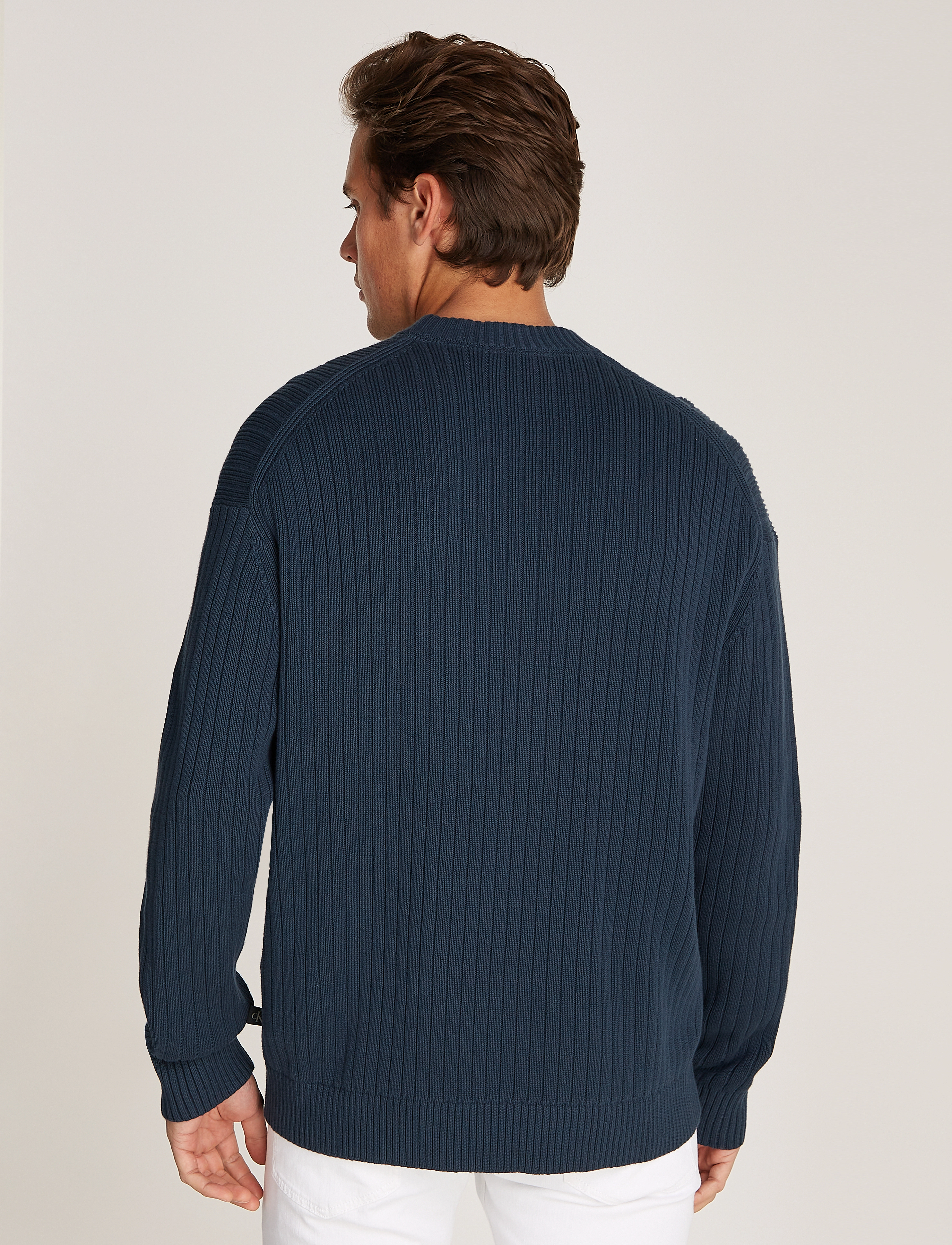 Calvin Klein Jeans - LINEAR SWEATER - ink - 2
