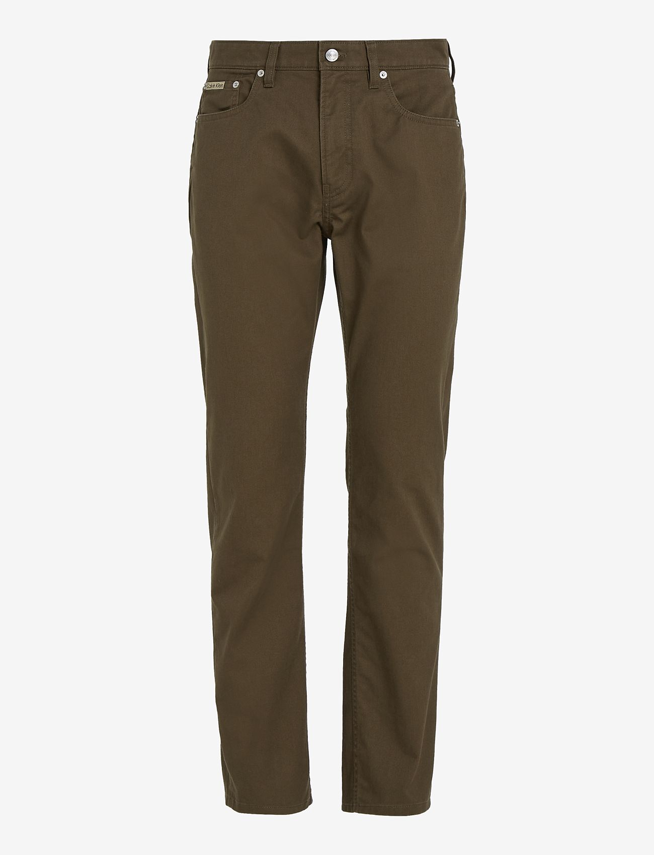 Calvin Klein Jeans - STRAIGHT COTTON TWILL PANT - tarmac - 1