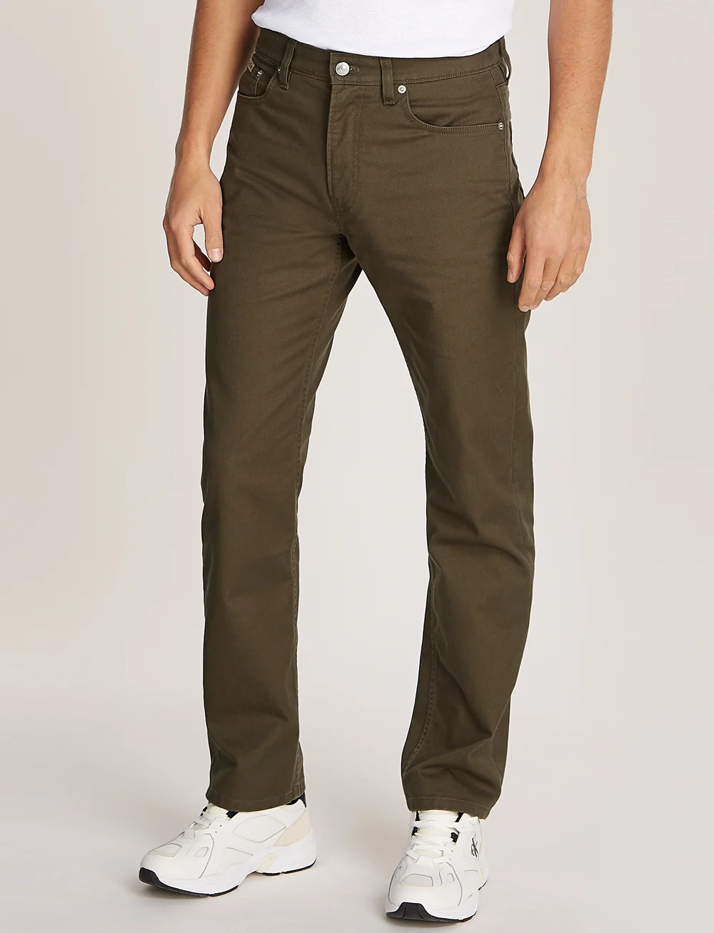 Calvin klein cotton twill pants discount