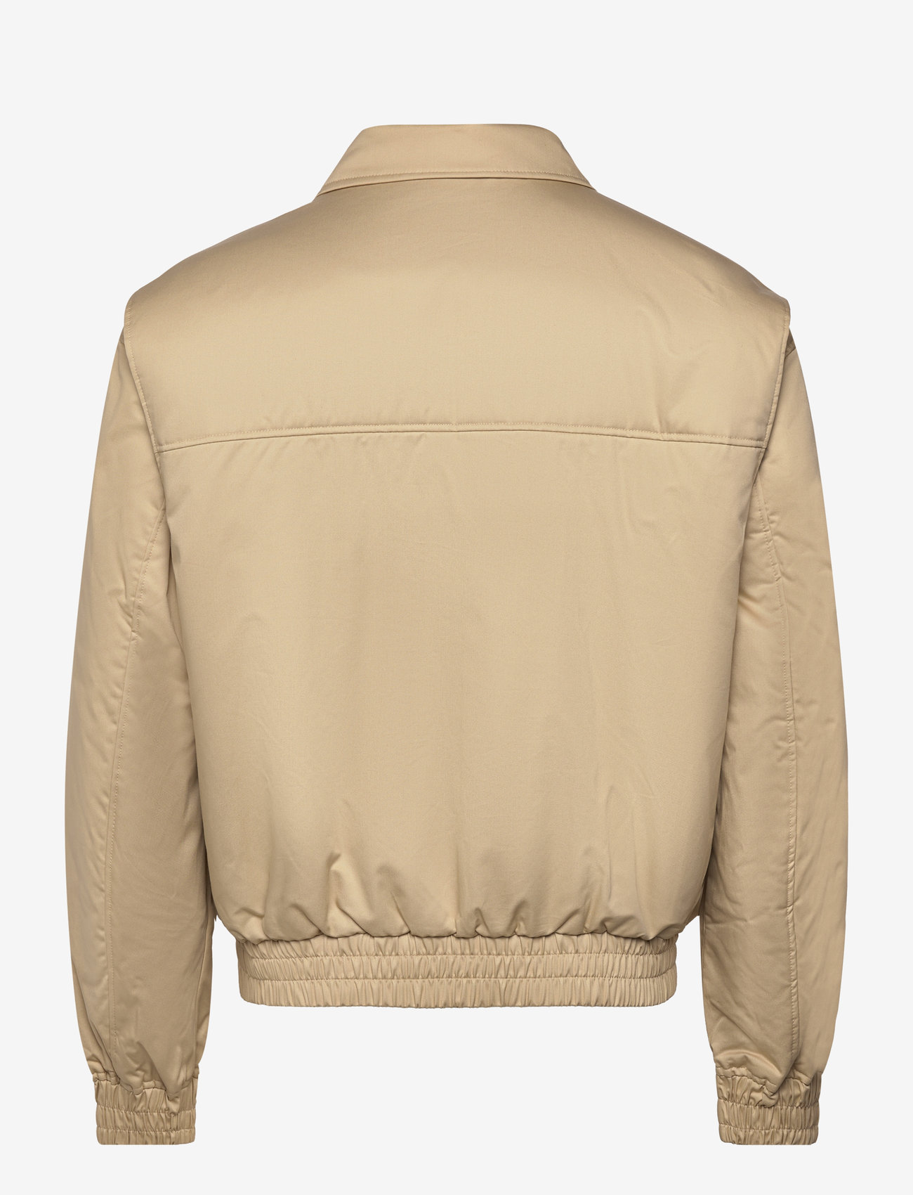 Calvin Klein Jeans - STRETCH SLIM FIT TEE - efterårsjakker - pale khaki - 1