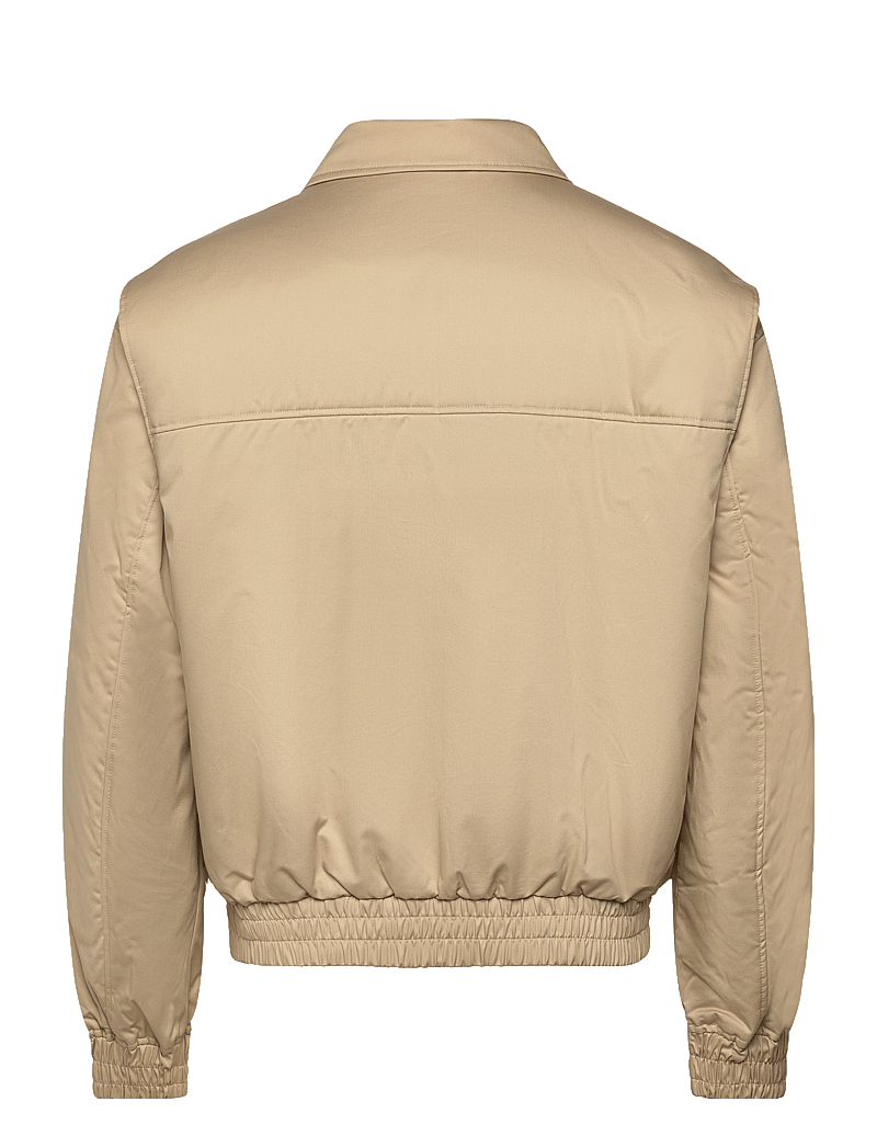 Calvin Klein Jeans - STRETCH SLIM FIT TEE - efterårsjakker - pale khaki - 1