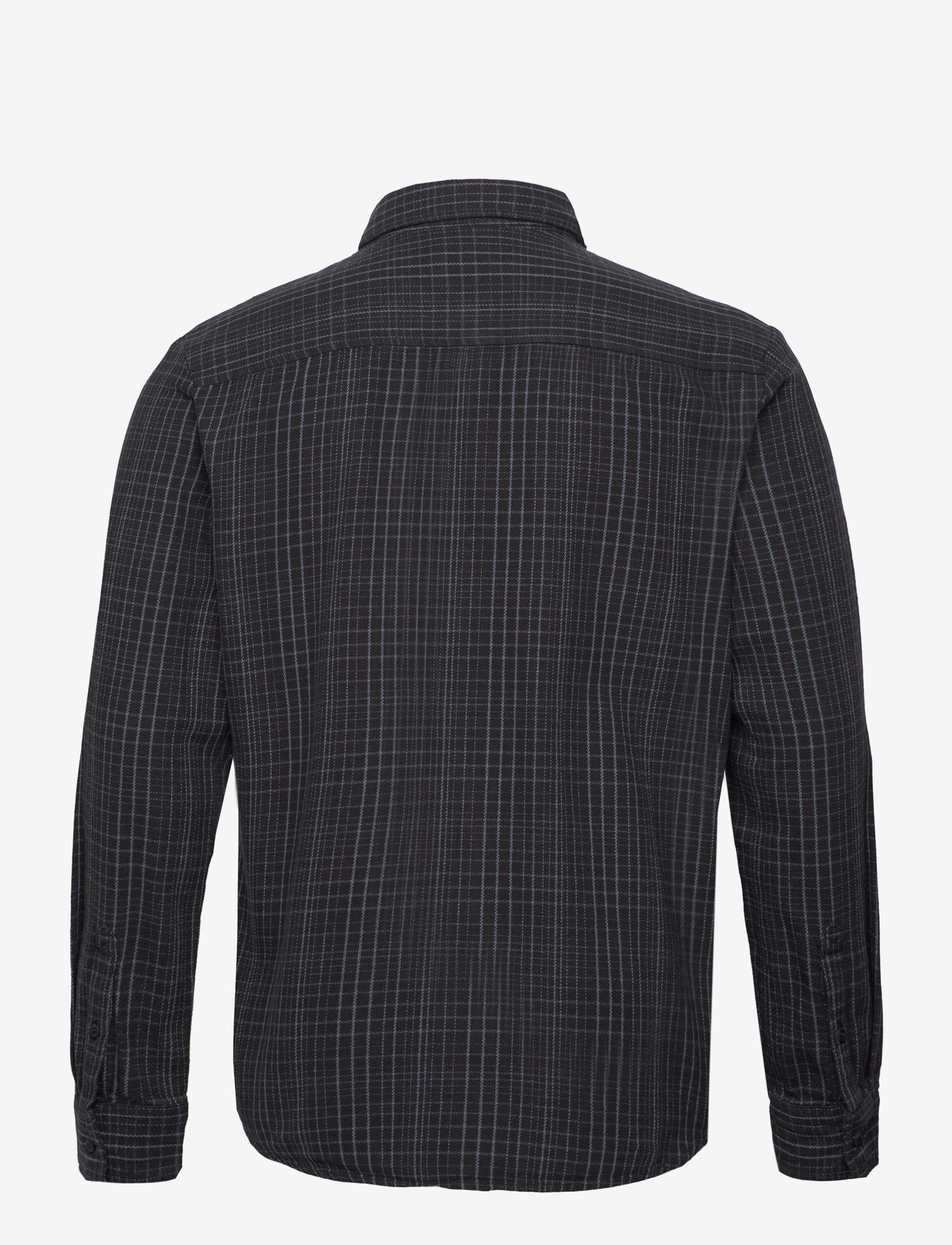 Calvin Klein Jeans - FLANNEL ONE-POCKET SHIRT - flanell-hemden - black / blue check - 1